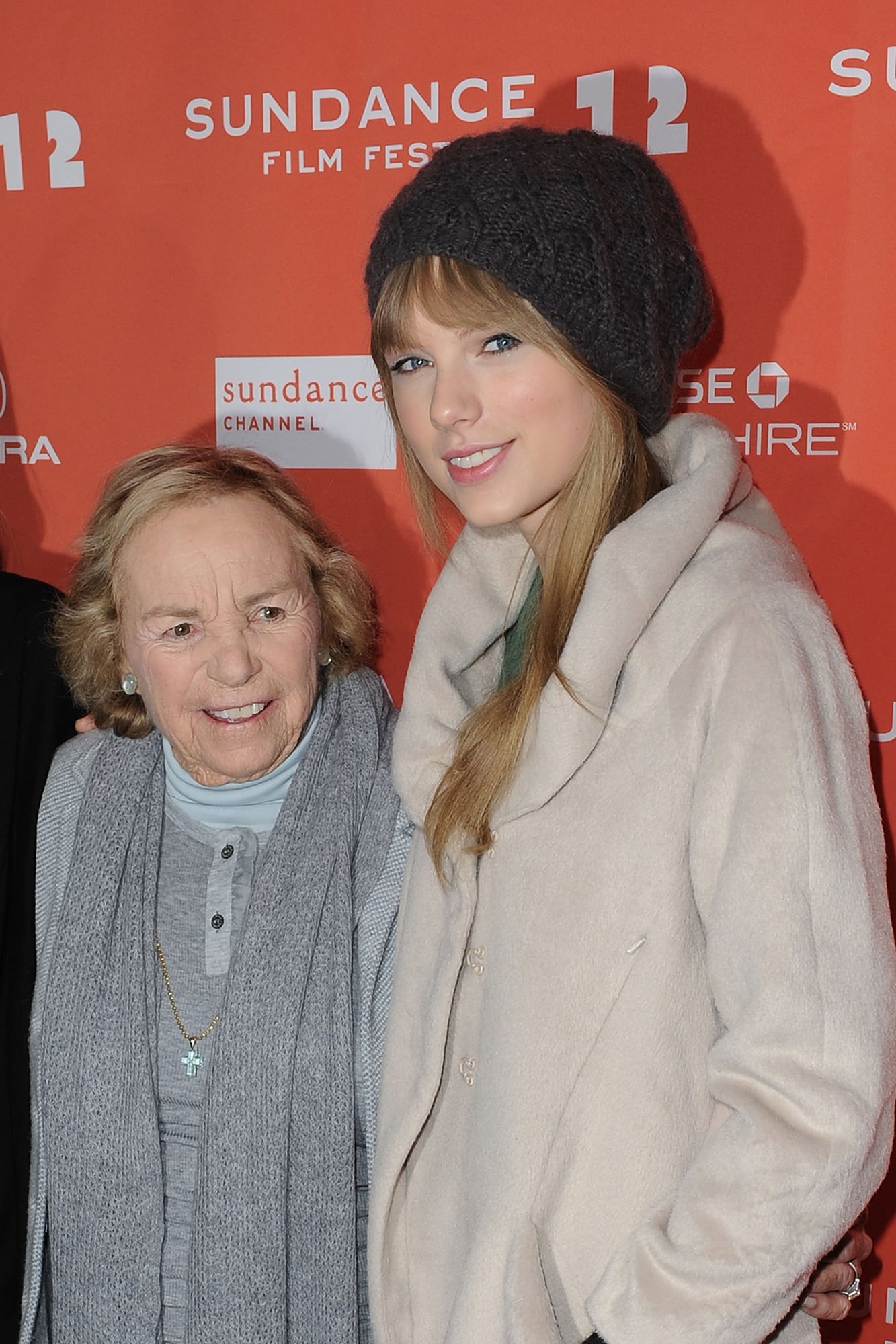 Ethel Kennedy y Taylor Swift en la premiere del documental