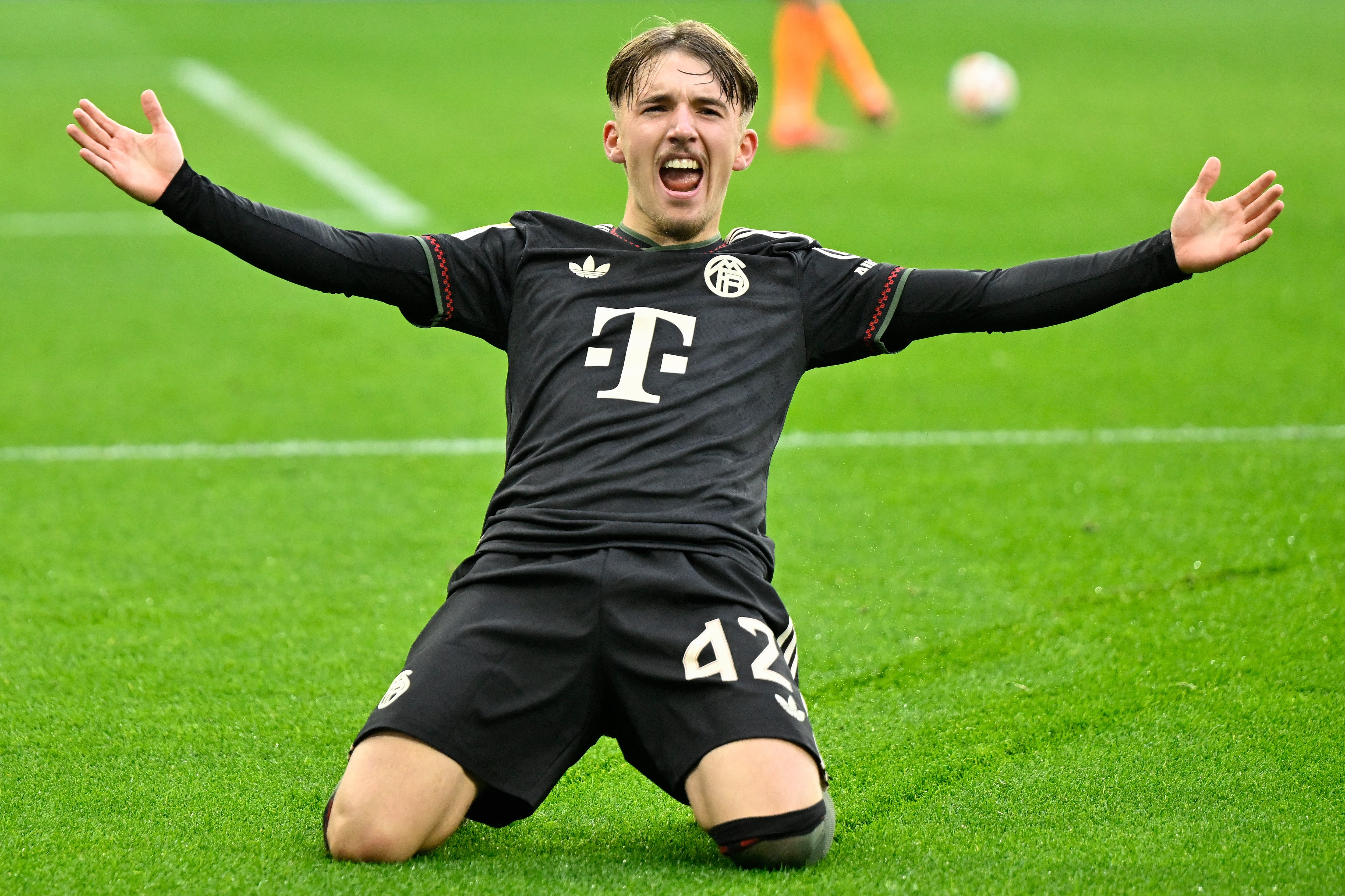 Lennart Karl, la joya de 17 años del Bayern Munich, convirtió su primer gol en la Bundesliga