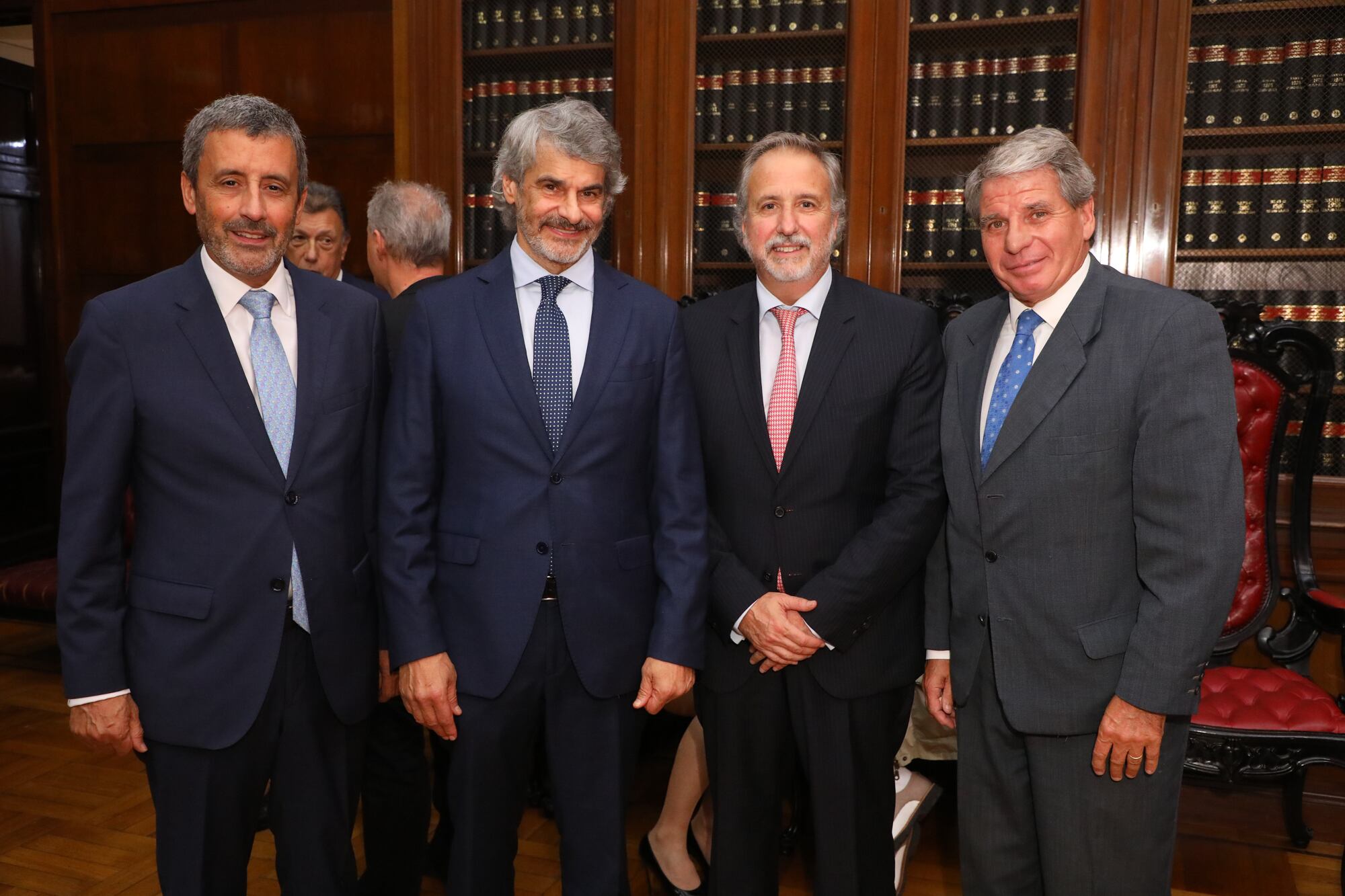 Federico Carenzo, Leandro Vergara,  Eduardo Cartasso Naveyra y Gabriel Astrarloa
