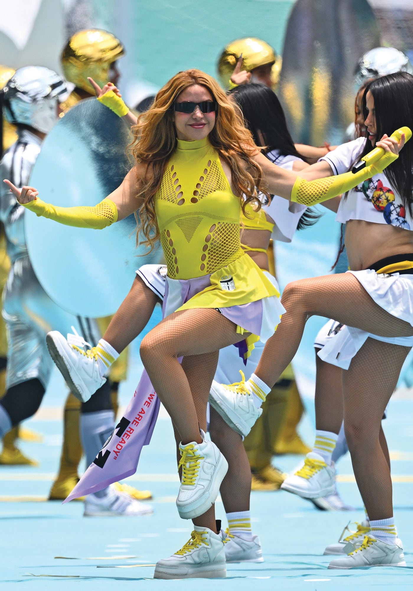 Shakira, durante la ceremonia de apertura del Mundial 2026 en México