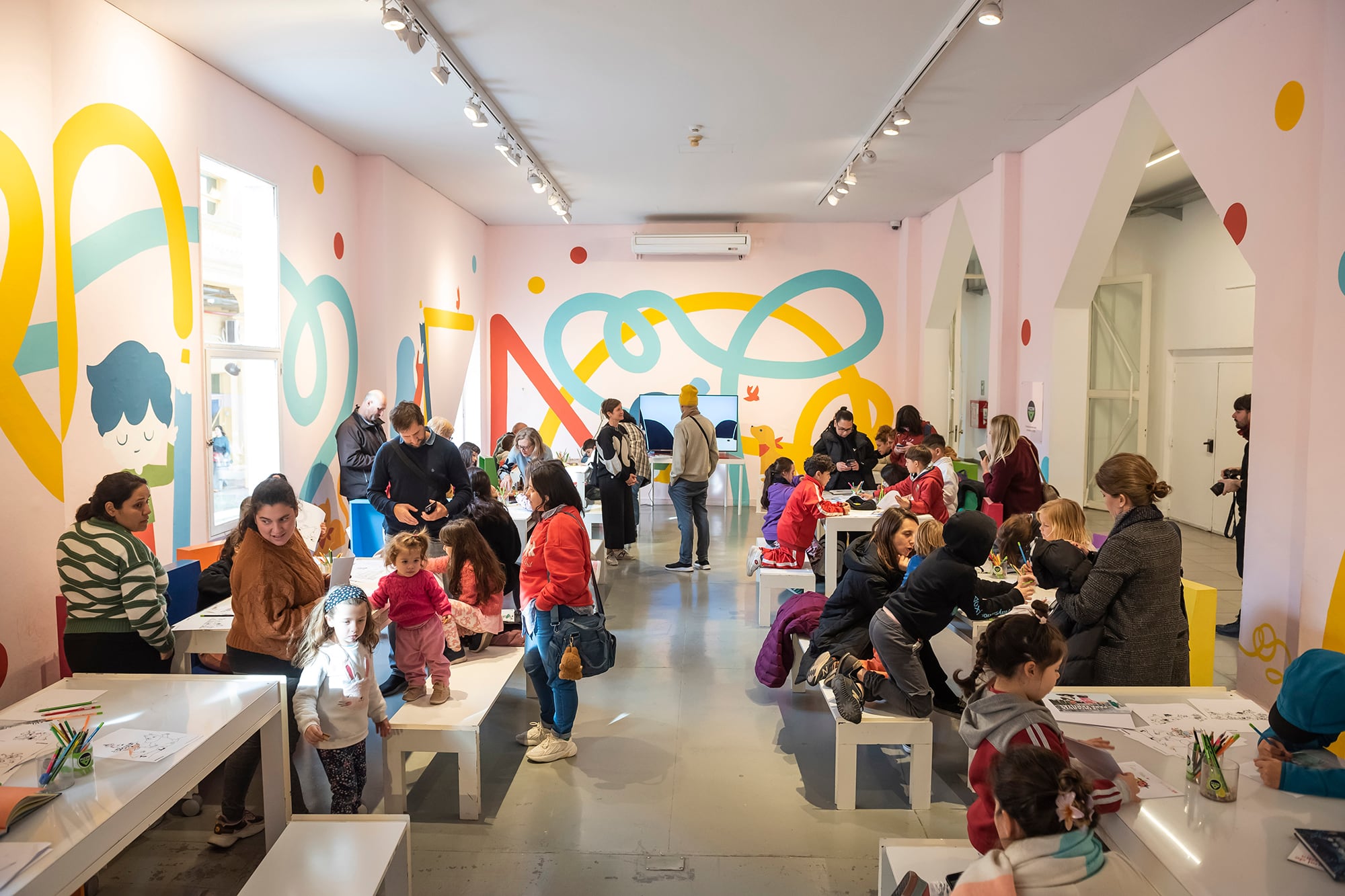 El Centro Cultural Recoleta ofrece una programación diaria de talleres para los niños