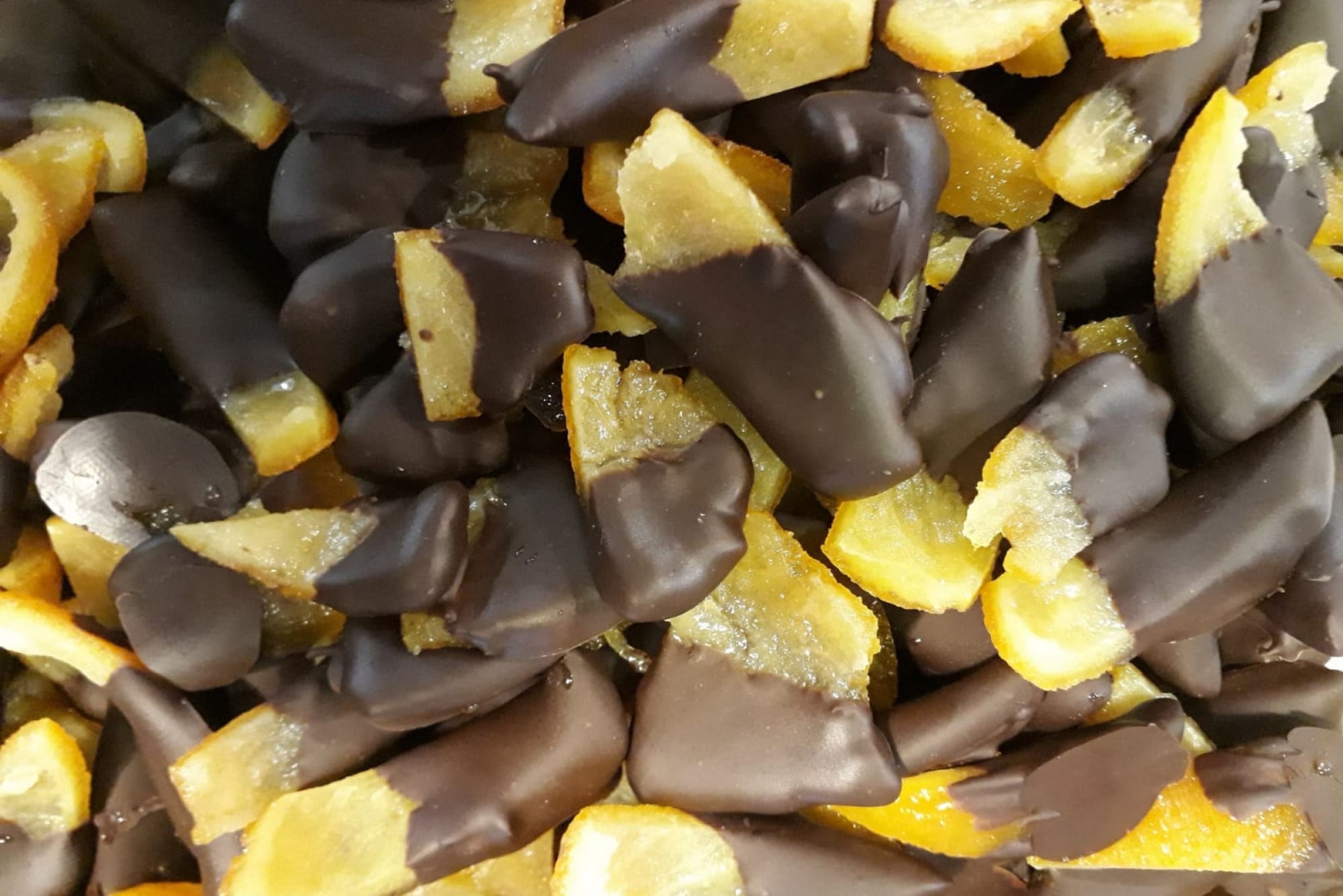 Las naranjitas con chocolate