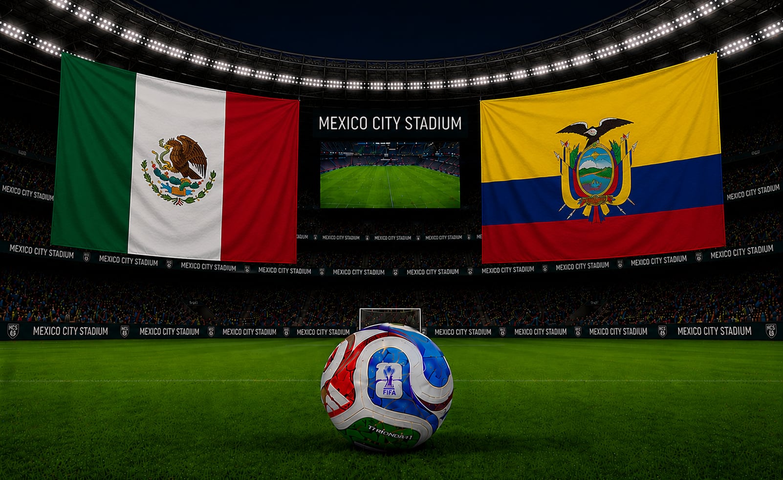 México vs. Ecuador, EN VIVO por el Mundial 2026: hora, TV y las formaciones
