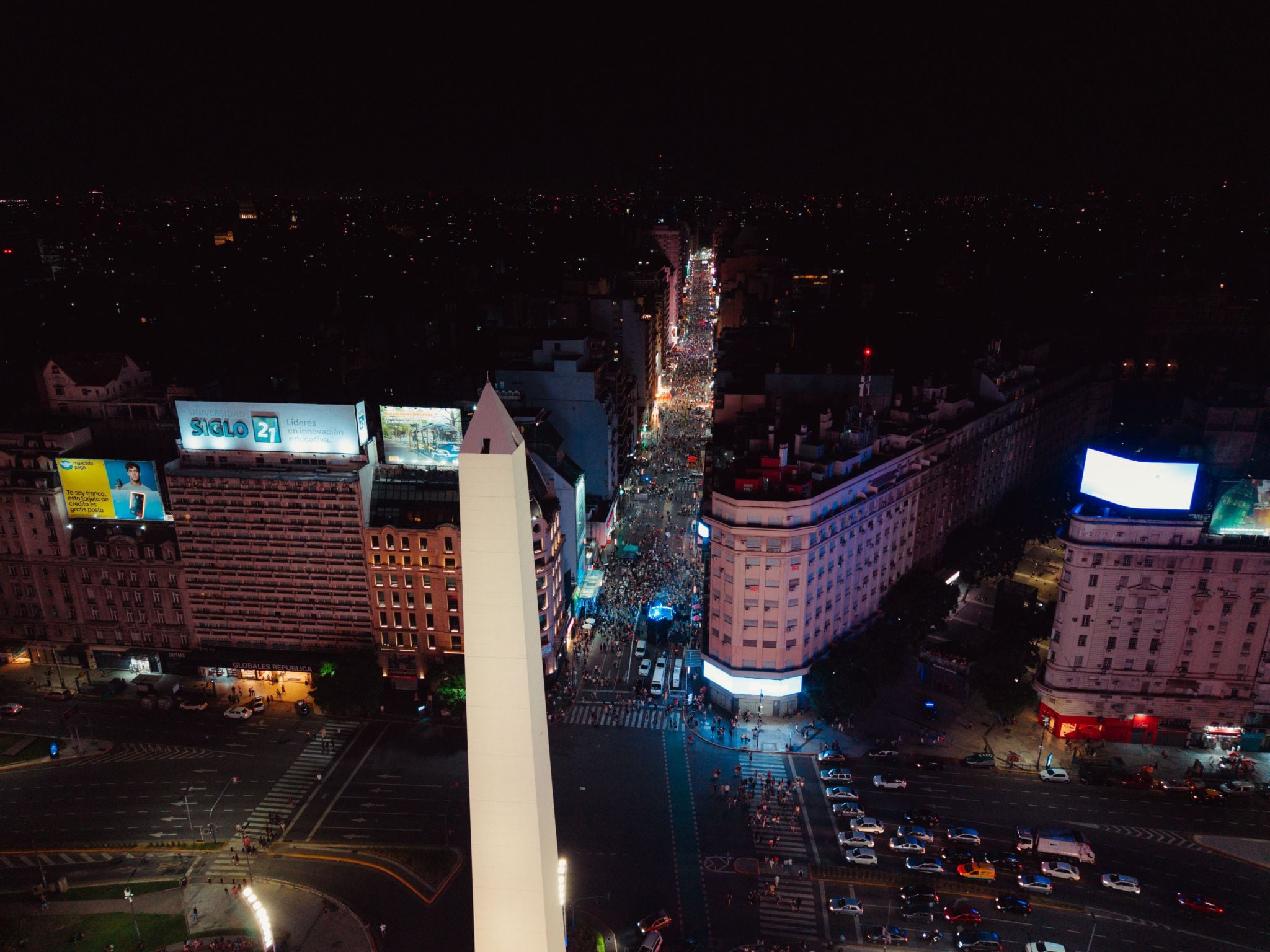 El emblemático monumento será protagonista de una puesta audiovisual especial (Foto: Buenos Aires Ciudad)