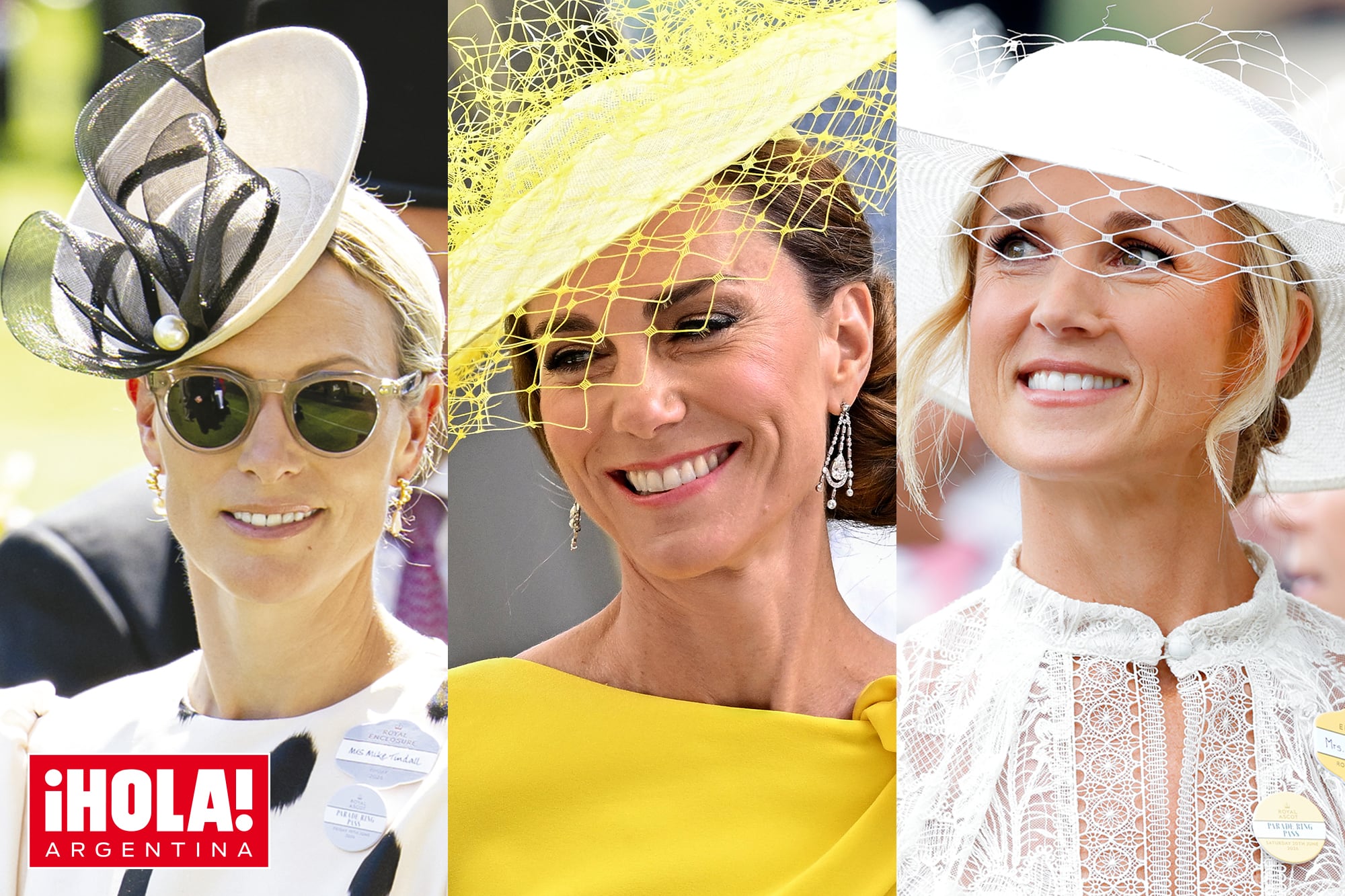 Fiesta de tocados y caballos. El regreso de la princesa Kate, un diamante famoso, un debut y una derrota para Carlos y Camilla