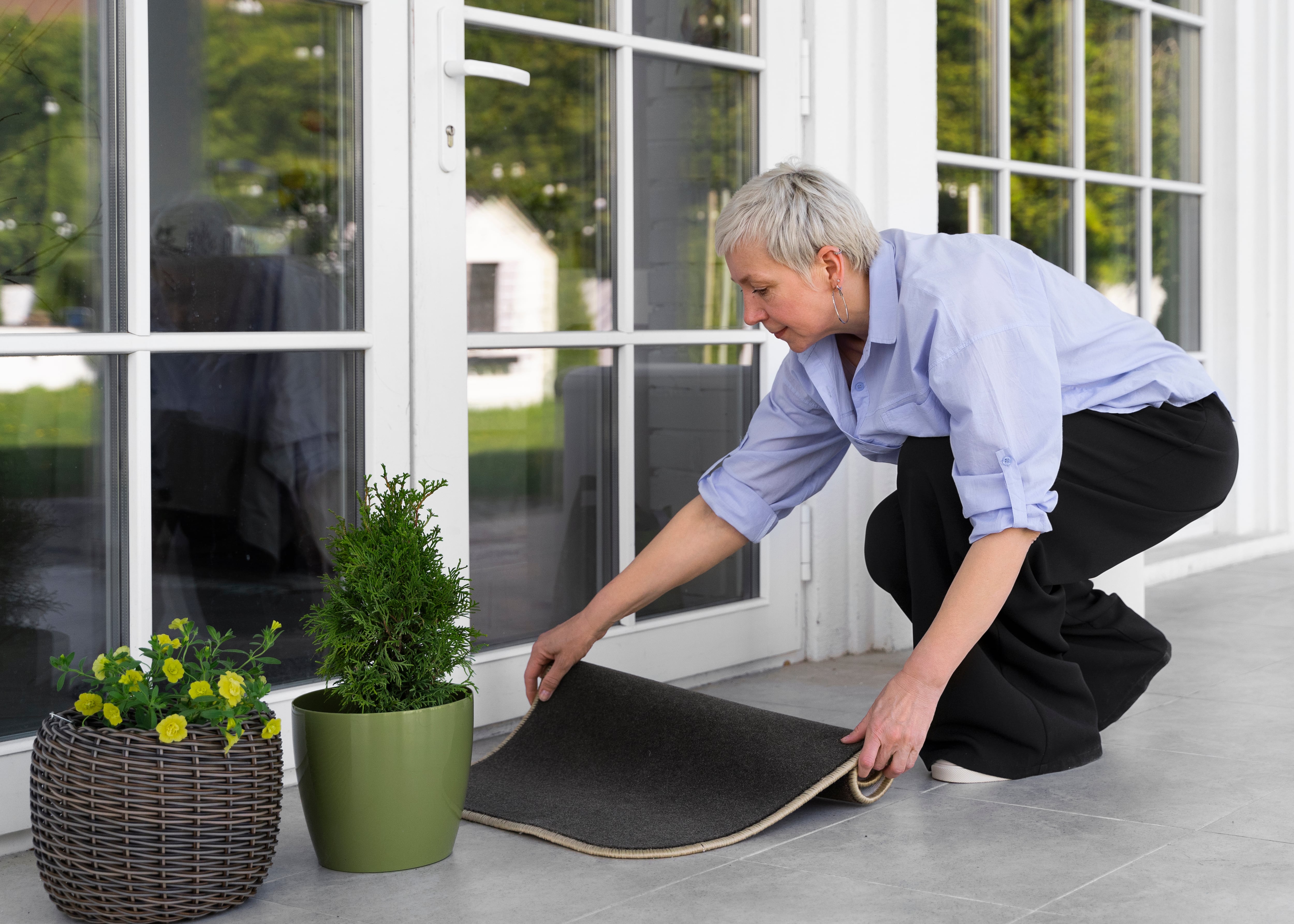 La importancia de tener un felpudo en la puerta de tu casa, según el Feng Shui