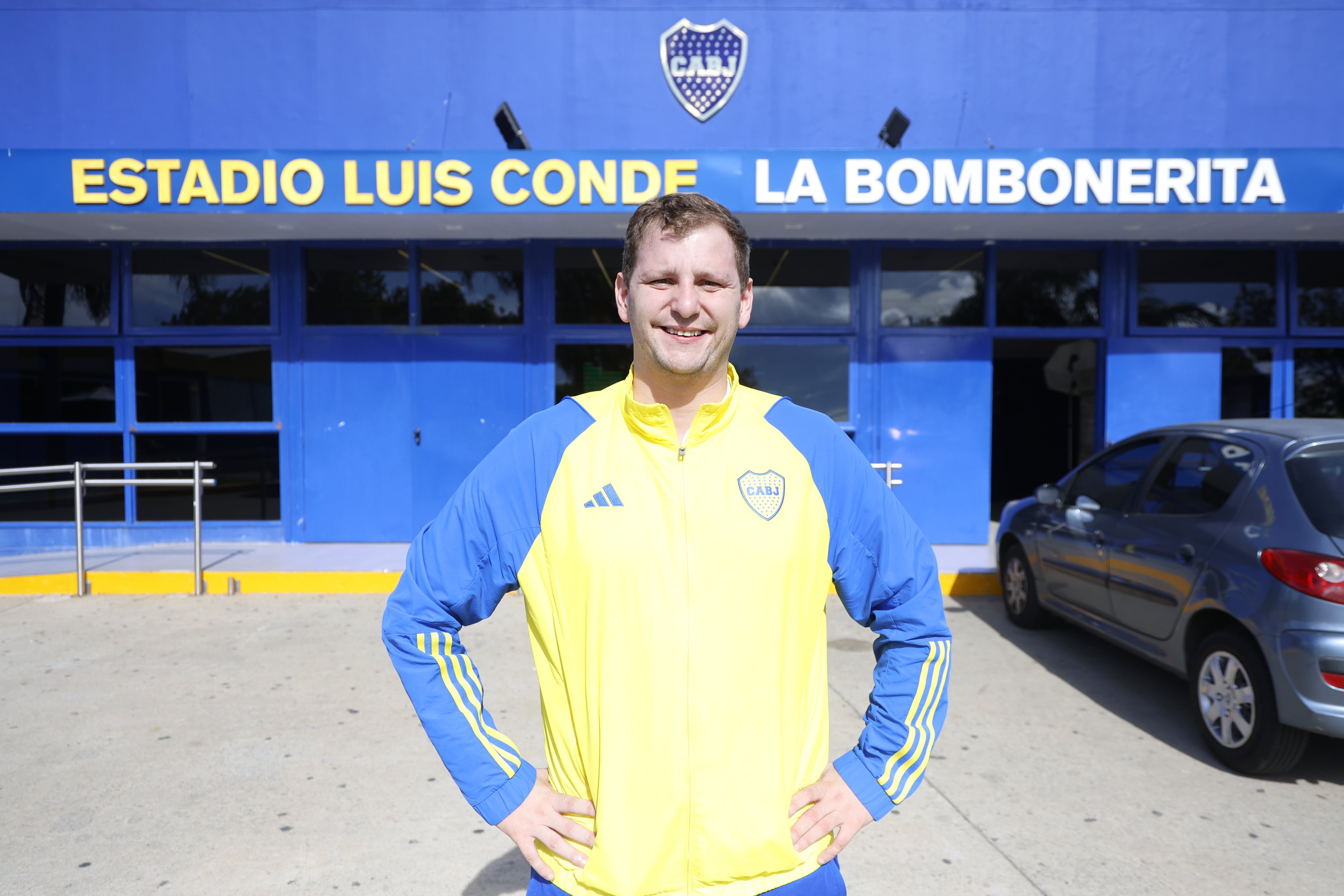 Gonzalo Pérez es el entrenador de básquet de Boca Juniors, que quiere festejar en Brasil