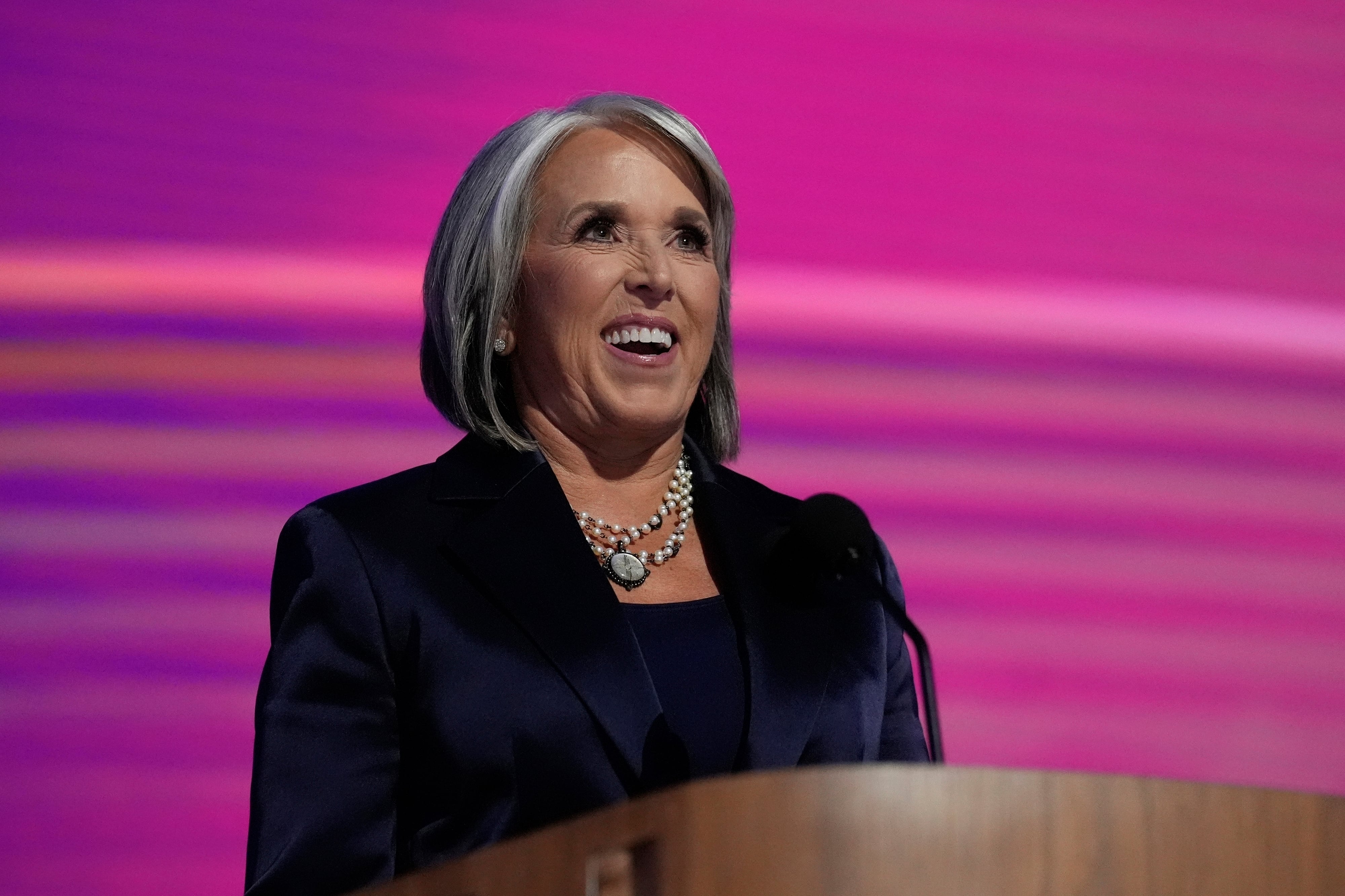 ARCHIVO - La gobernadora de Nuevo México, Michelle Lujan Grisham. (AP Foto/Brynn Anderson, archivo)