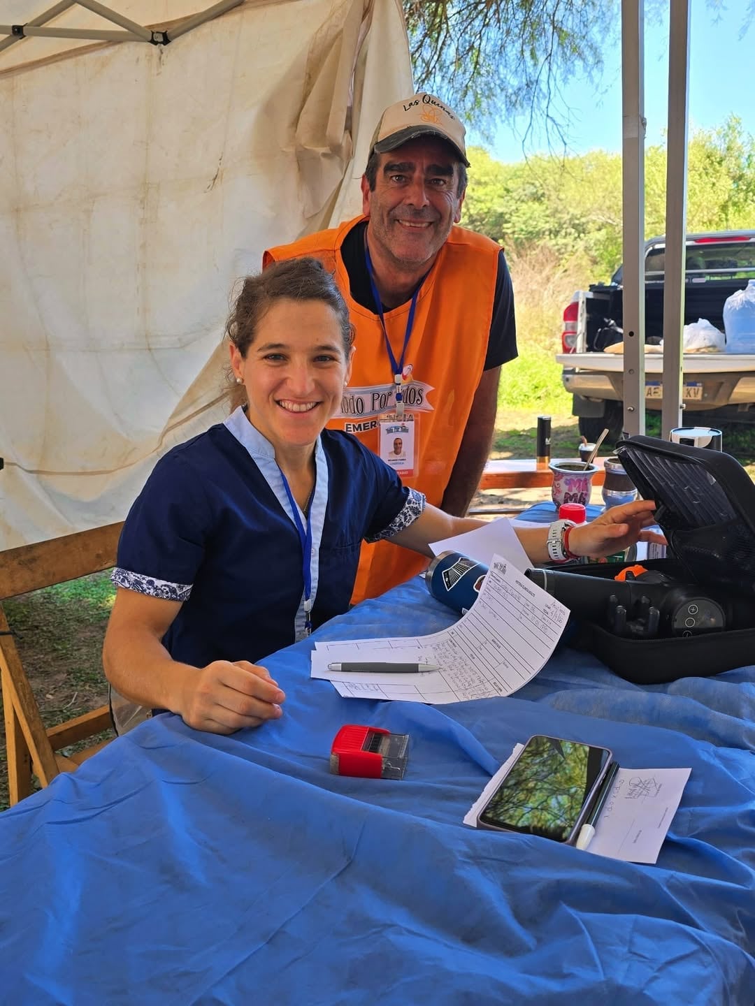 Paula Pareto viajó a Chaco para ser parte de una campaña médica que asiste en los hospitales zonales