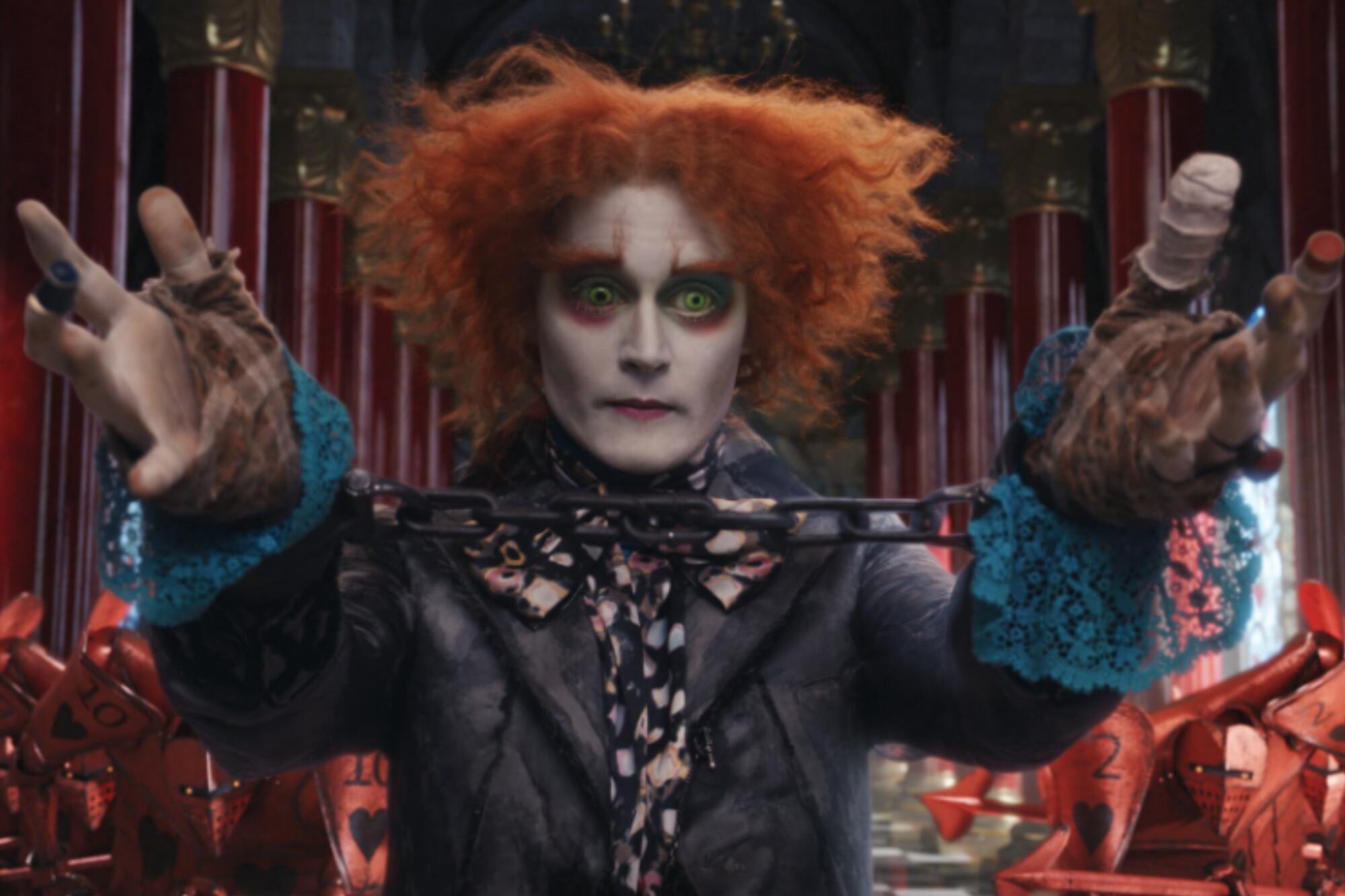 Depp fue El Sombrerero en la adaptación de Disney del clásico de Lewis Carroll (Foto: IMDb)