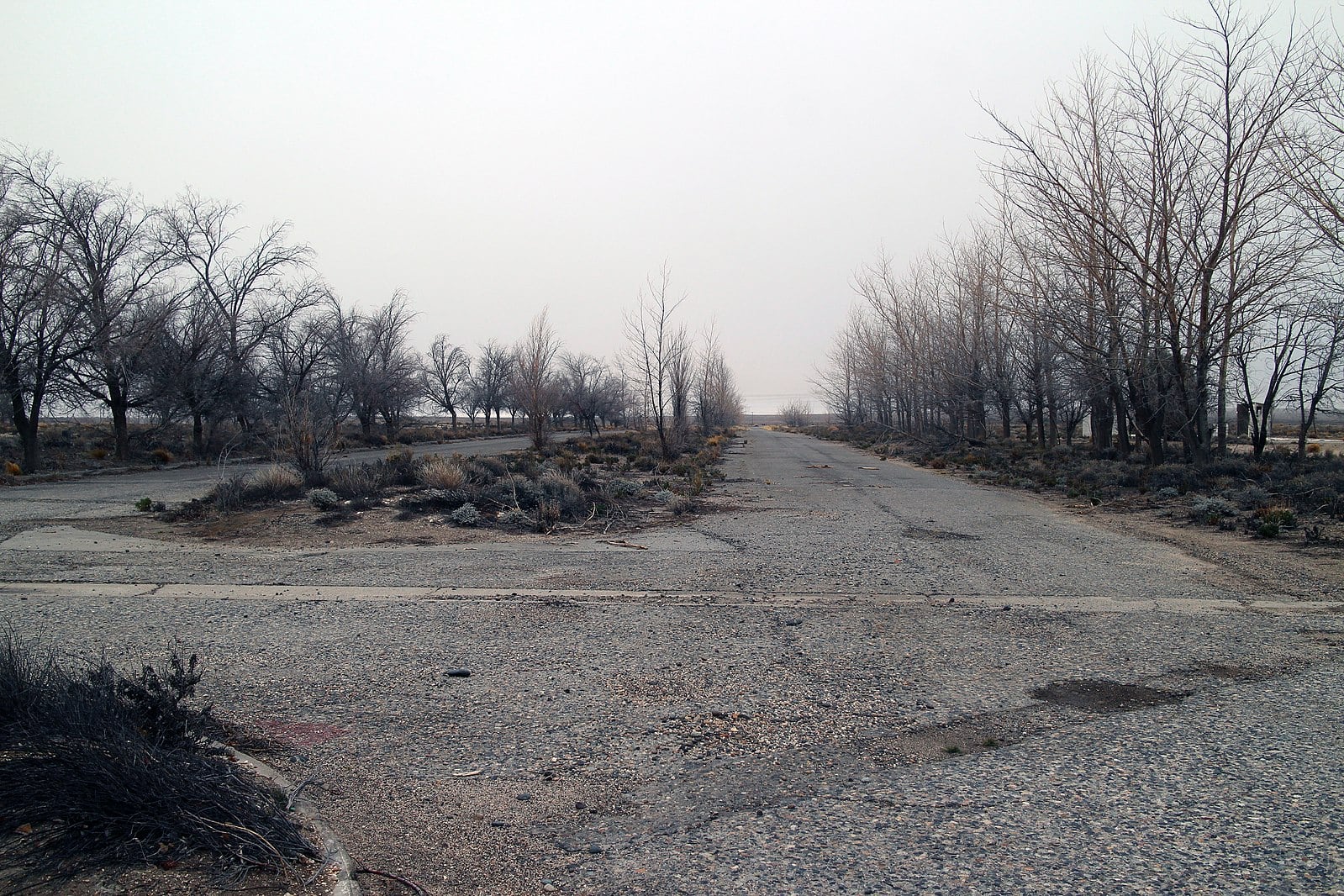 Sus calles actualmente, con el asfalto como único rastro de caminatas, charlas, bicicletas y automóviles que supieron habitarlas.