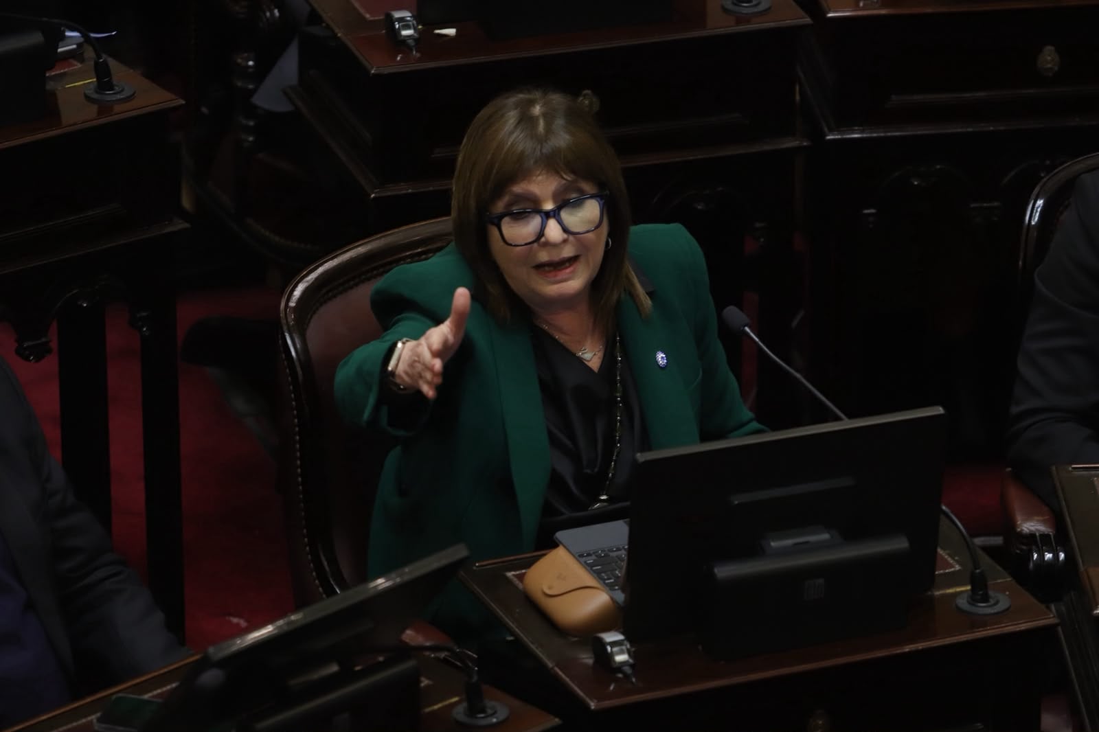 La senadora de La Libertad Avanza, Patricia Bullrich