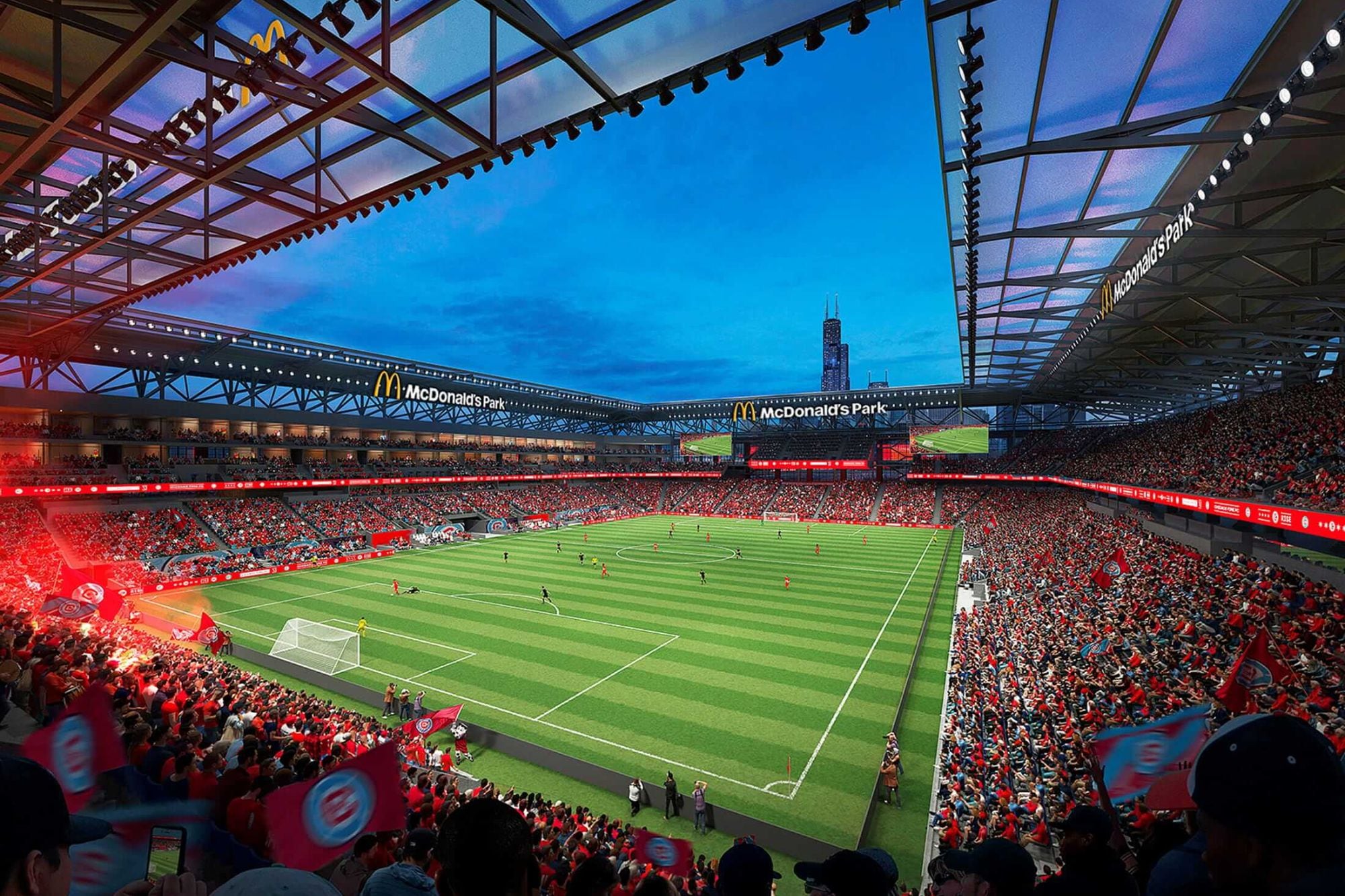 Se prevé que el estadio abra sus puertas durante la temporada regular de la MLS 2028