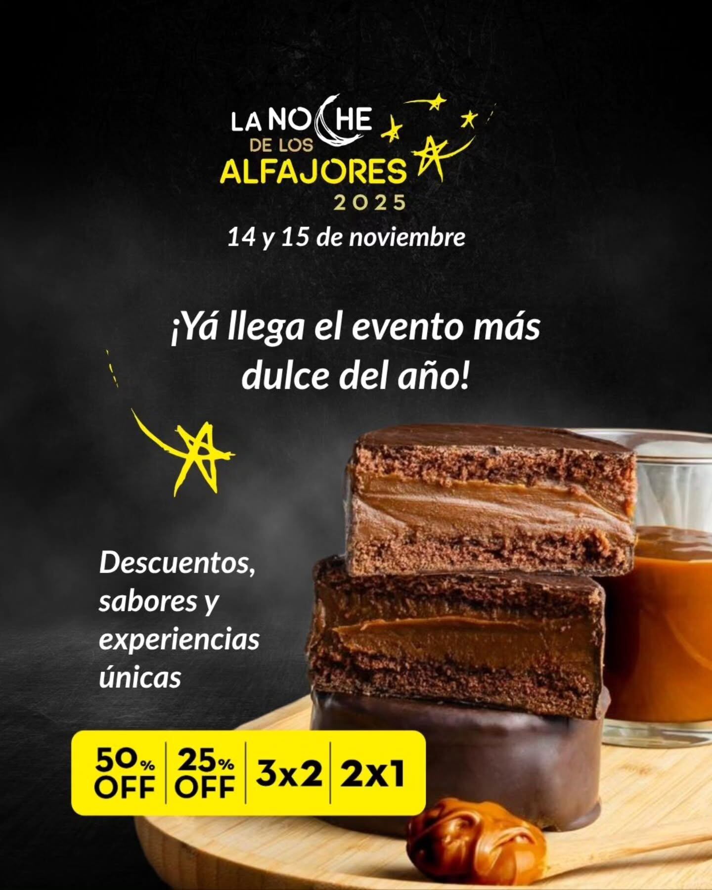 En la Noche de los Alfajores hay promociones y descuentos en locales y tiendas online