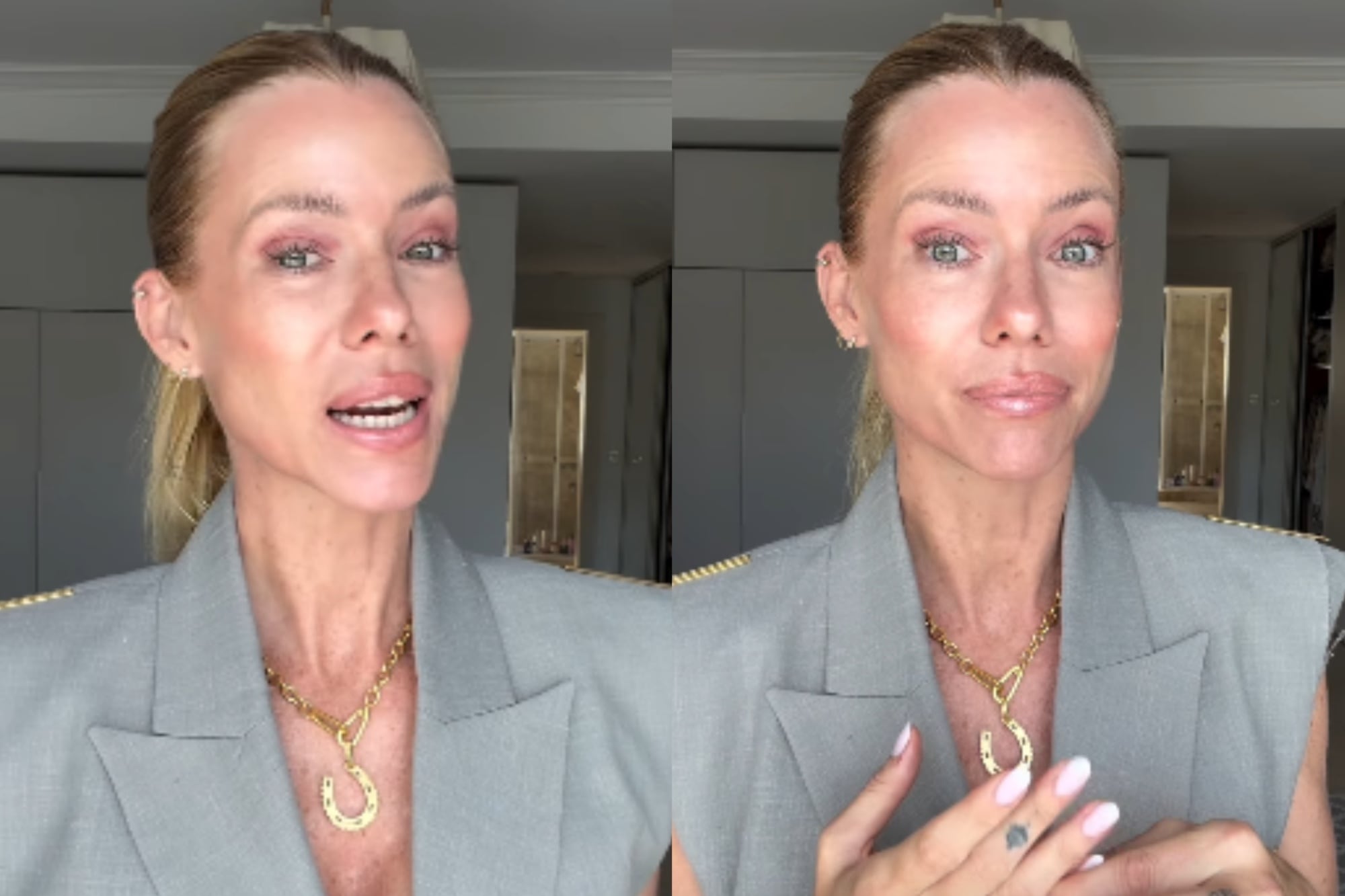 Nicole Neumann respondió a la persona que le sacó una foto en la panchería (Foto: Instagram @nikitaneumannoficial)