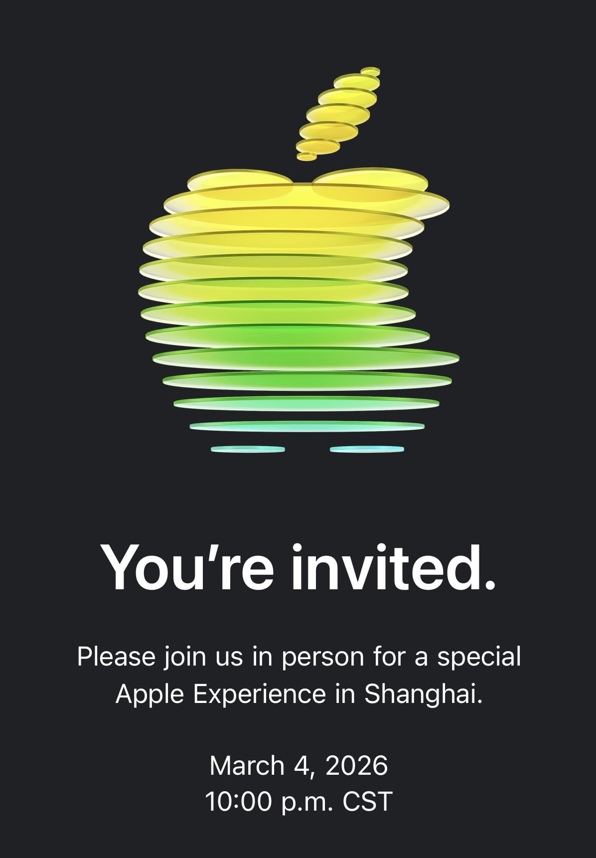 Apple invita a sus usuarios a formar parte de una experiencia especial (X/@smashpop)