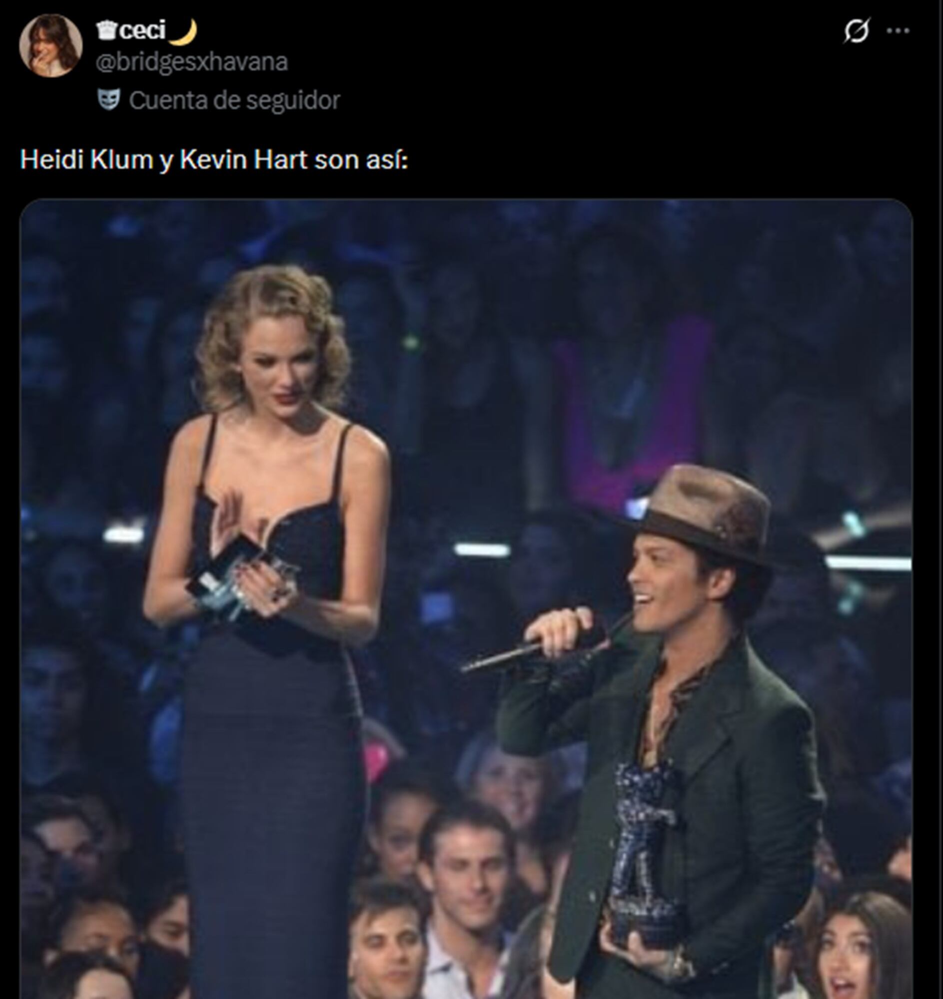 La diferencia de altura entre los presentadores del sorteo generó risas