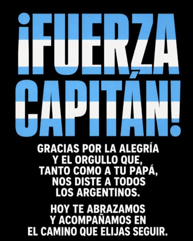 El mensaje que publicó Milei