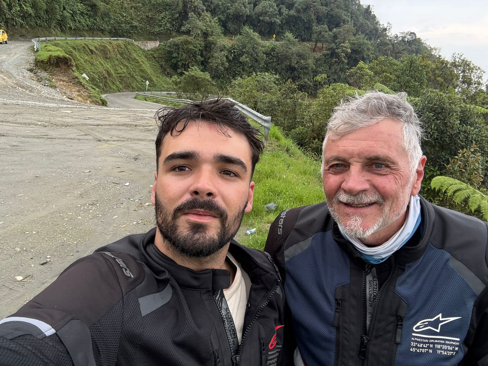 Padre e hijo se fueron desde Córdoba al mundial en moto: "Algunos nos tratan de locos"