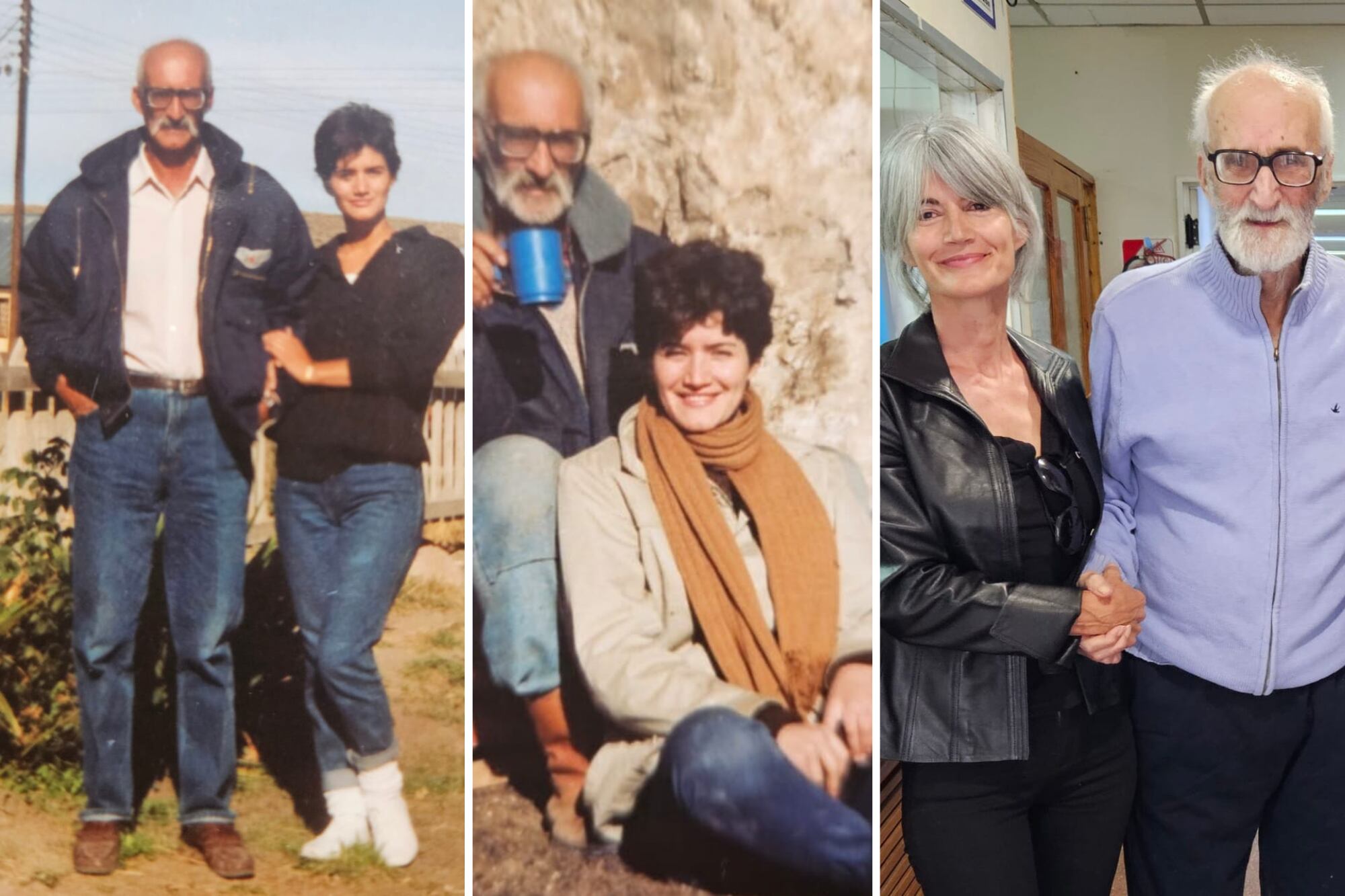 Stella Maris Cvjetanovic junto a su padre Mirko Cvjetanovic