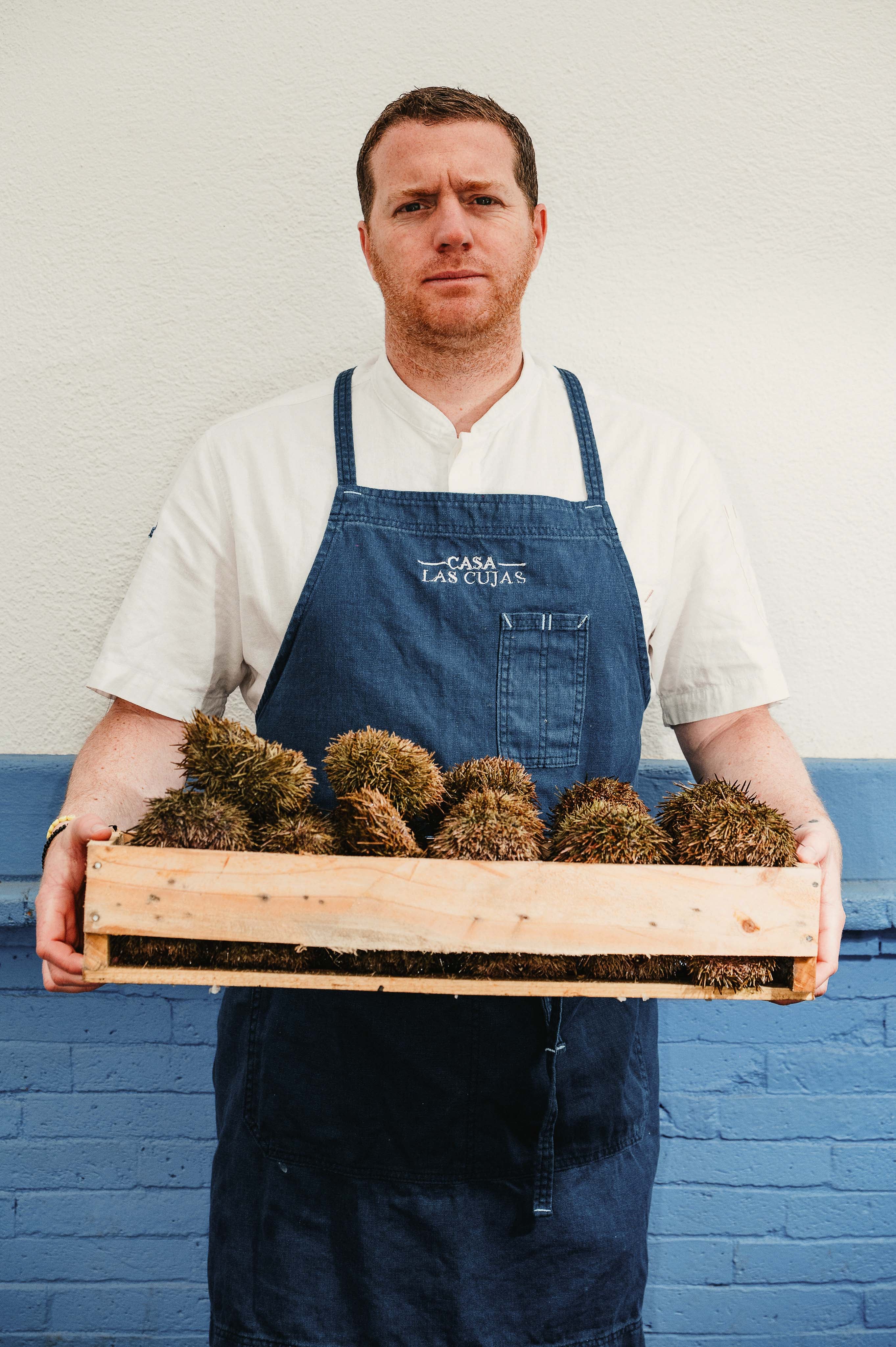 Juan Pablo Raide es el encargado del desarrollo de los platos y dirección de cocina de Casa Las Cujas