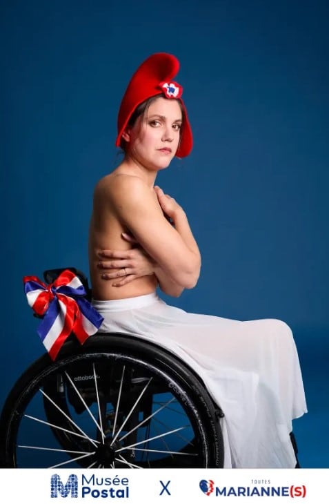 La actriz, bailarina y modelo francesa Magali Saby