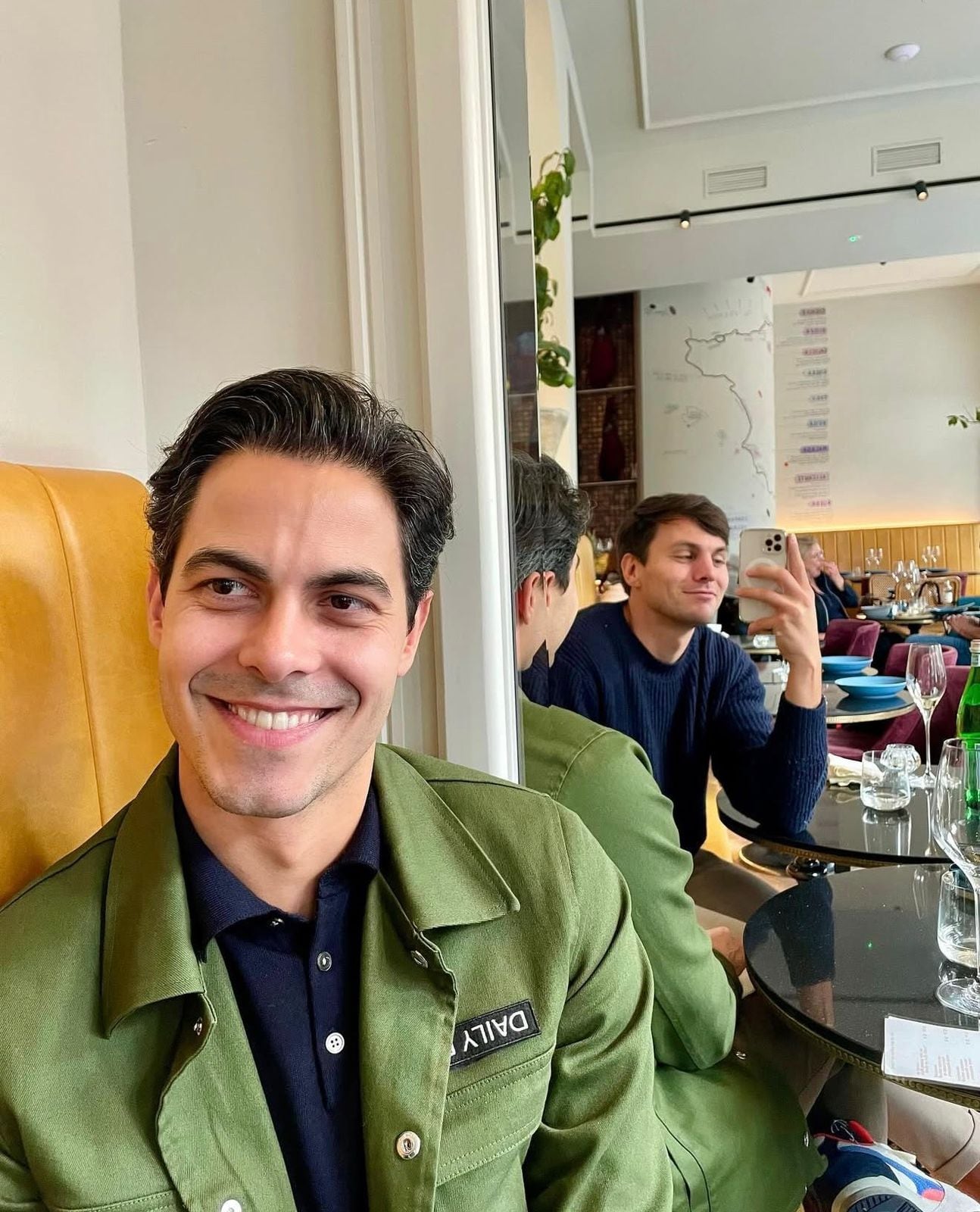 Nicolás Keenan y Rob Jetten (Foto: @nicokeenan)