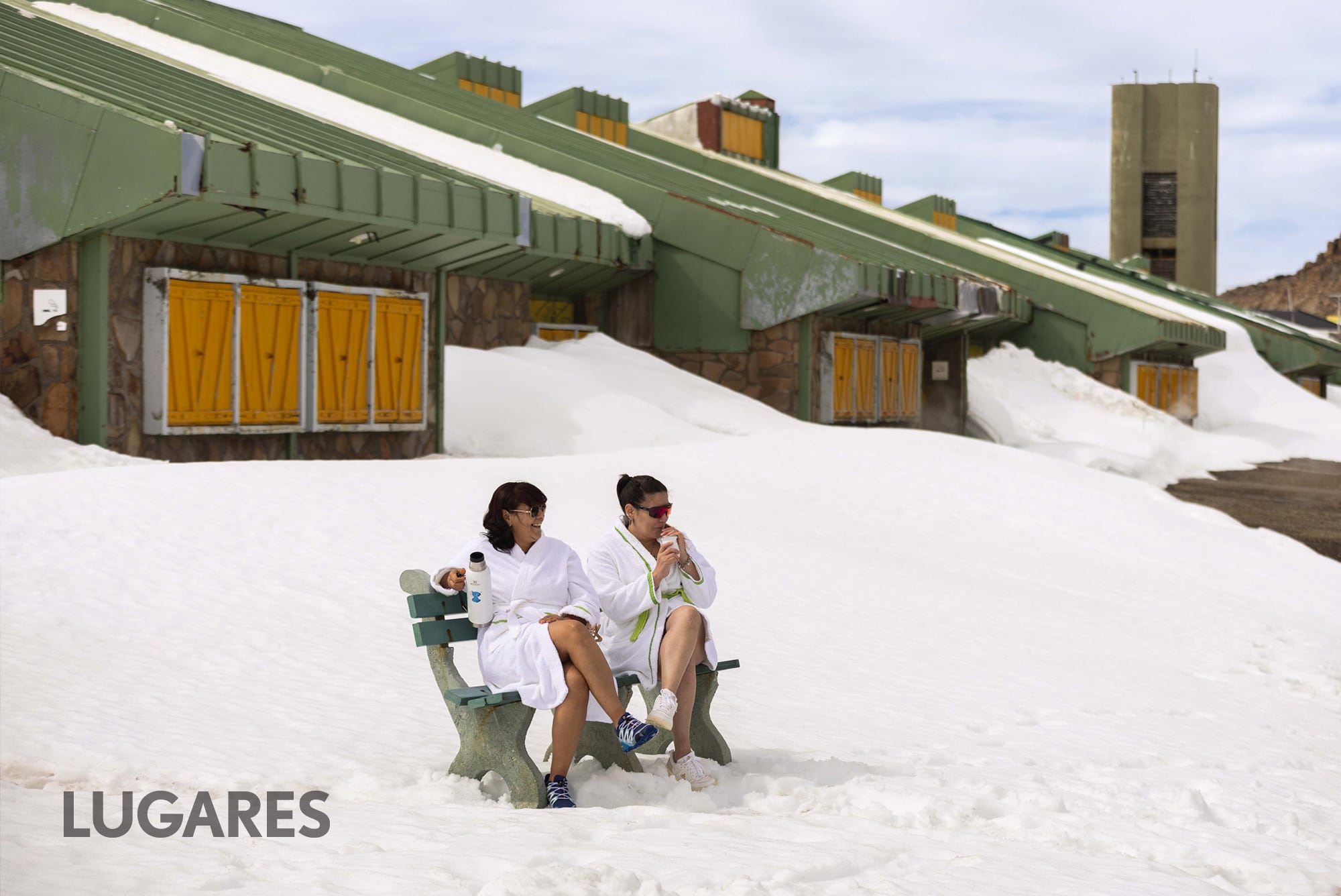El pueblo patagónico que invita a vivir la nieve a fondo y combinarla con relax termal