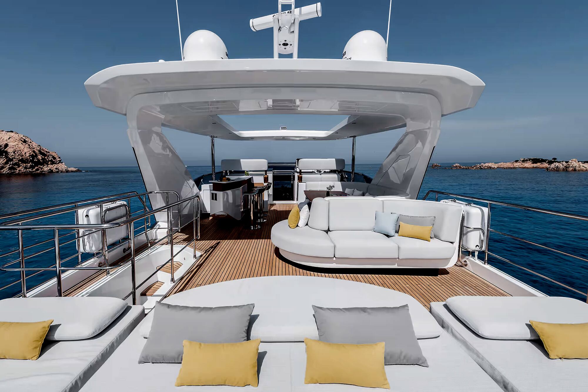 Se exhibirá el modelo de megayate Azimut Grande 27 Metri, elegido por Cristiano Ronaldo