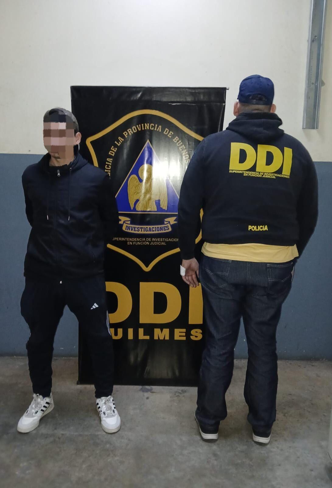 El hombre que fue detenido en Florencio Varela