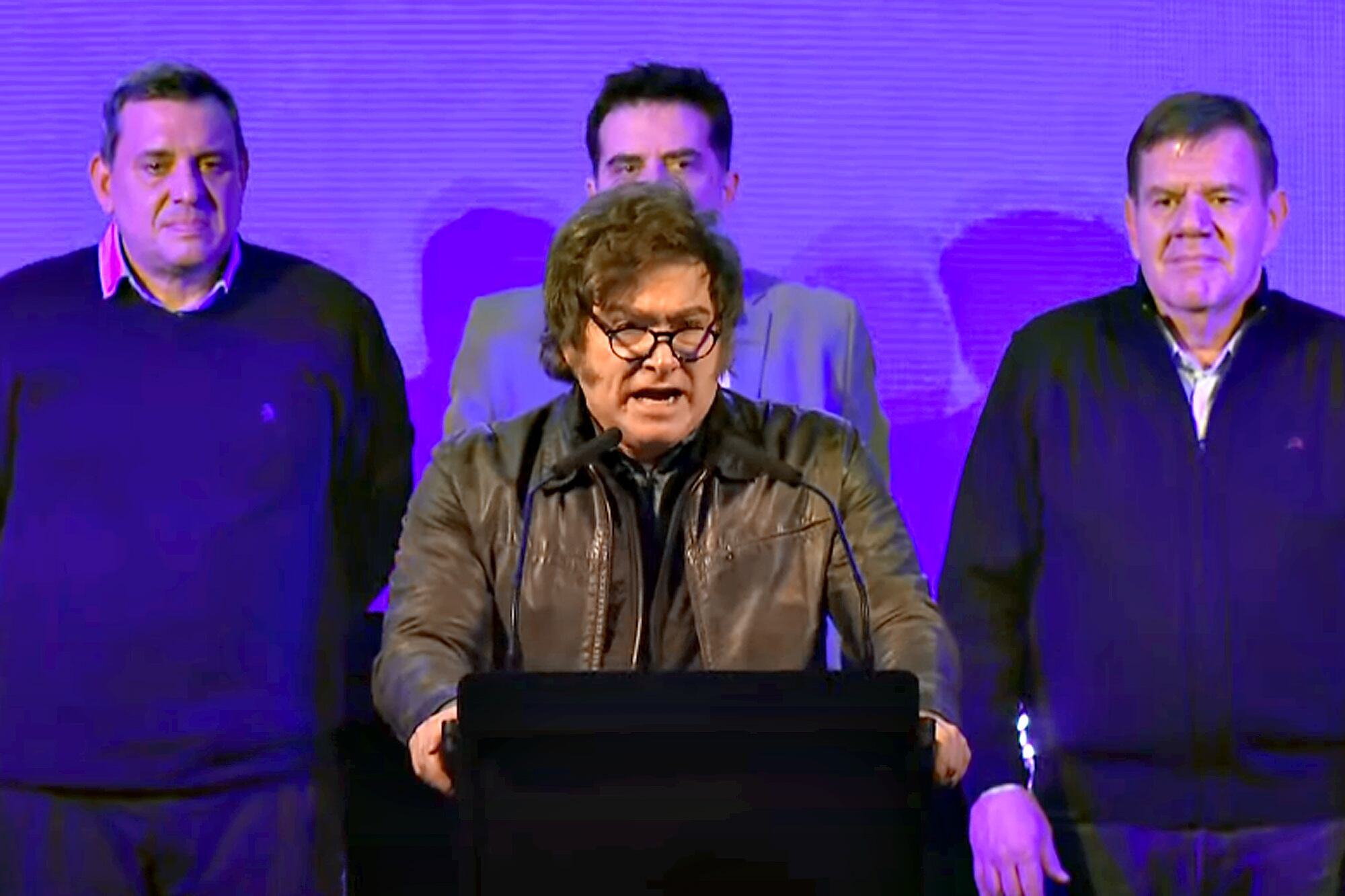 Las frases más destacadas de Milei en el acto de La Plata