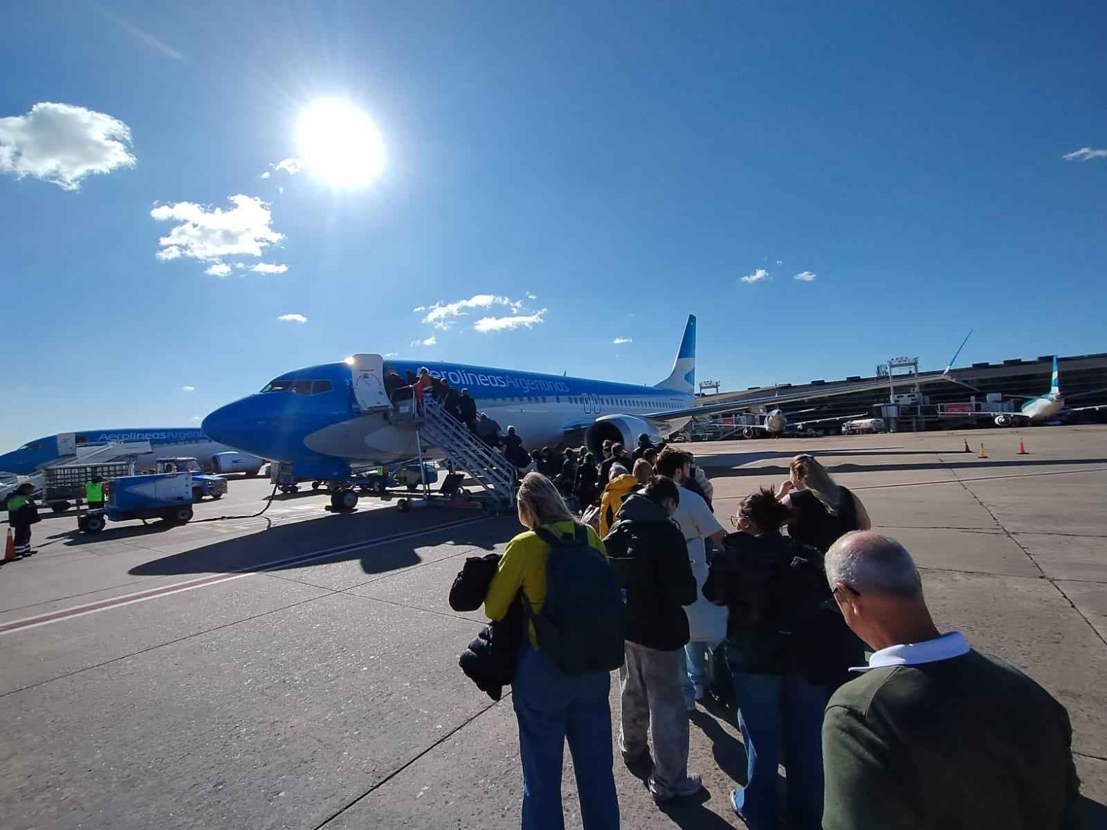 Los vuelos a Ushuaia llegan completos