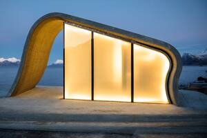 El baño público más cool del mundo está en Noruega