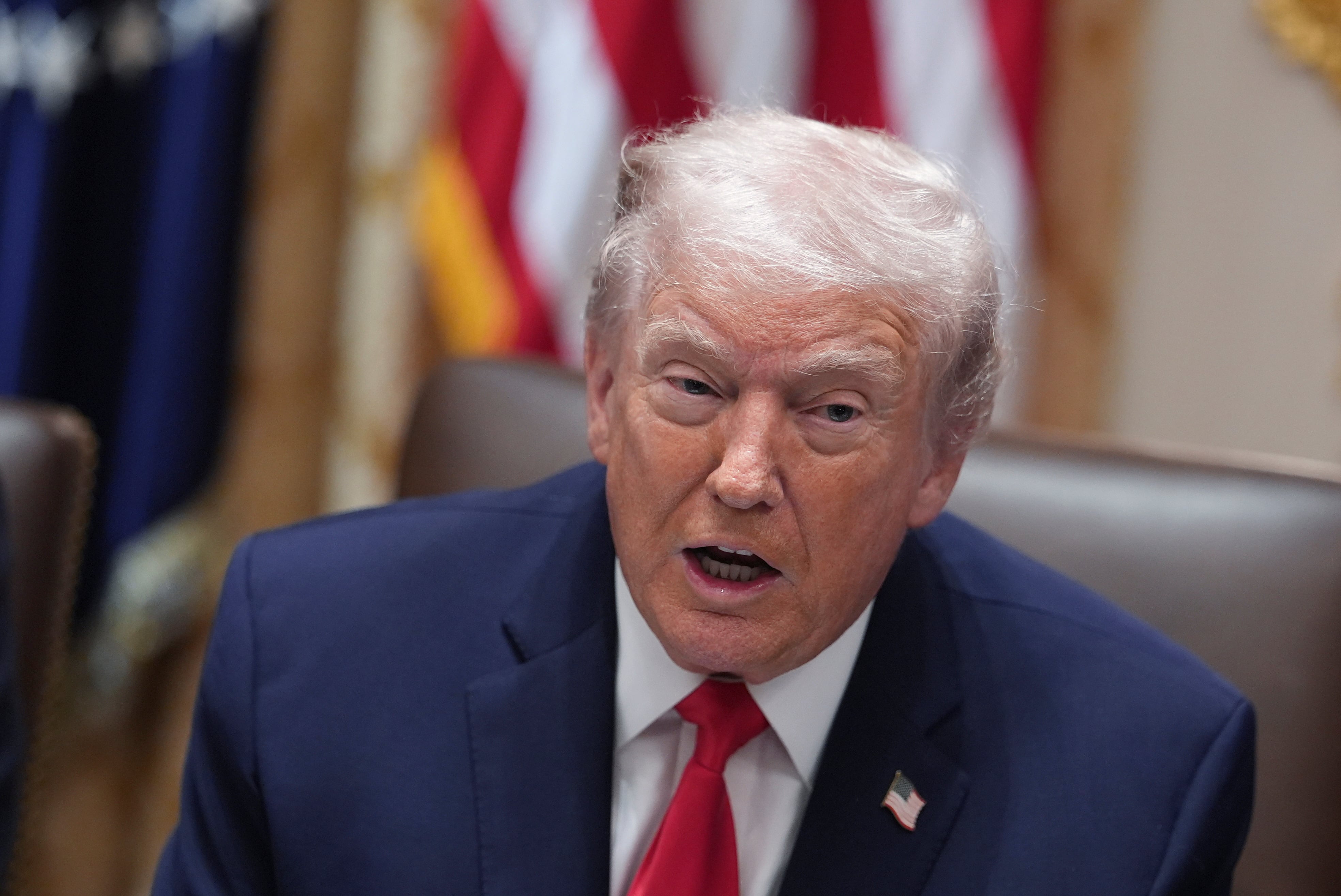 El presidente Donald Trump, en la Casa Blanca, en Washington.