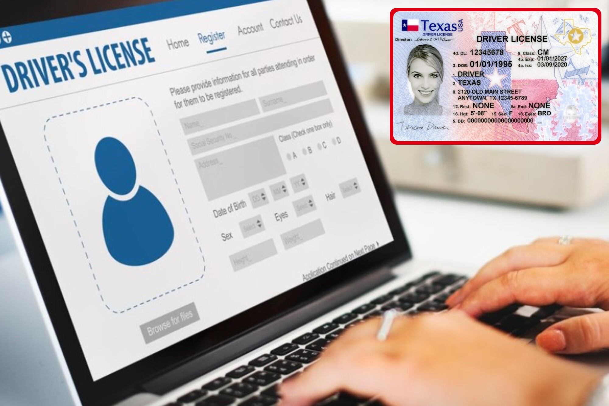 El Departamento de Seguridad Pública de Texas ofrece servicios en línea para renovar o reemplazar las credenciales