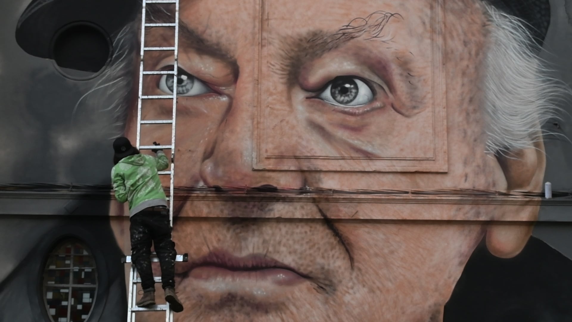 Un artista urbano con tinte oriental