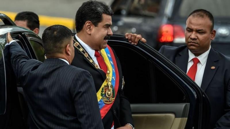 El derrocado líder chavista está acusado de múltiples cargos de narcoterrorismo