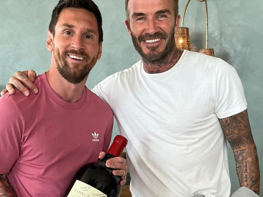 Leo Messi y David Beckham son grandes amigos