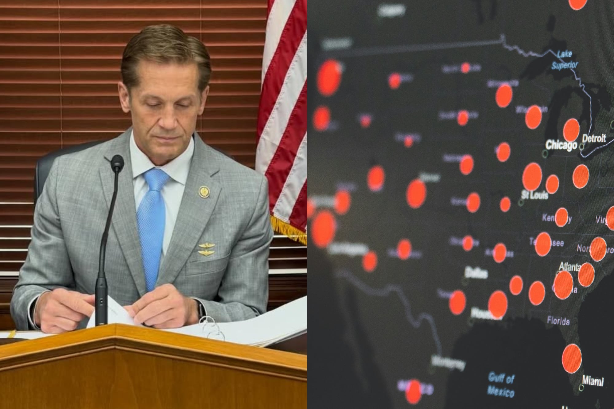 Redistribución de distritos electorales en EE.UU.: un republicano propone volver a un mapa del siglo XIX