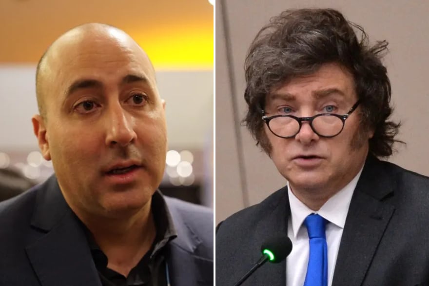 Fernando Cerimedo y Javier Milei