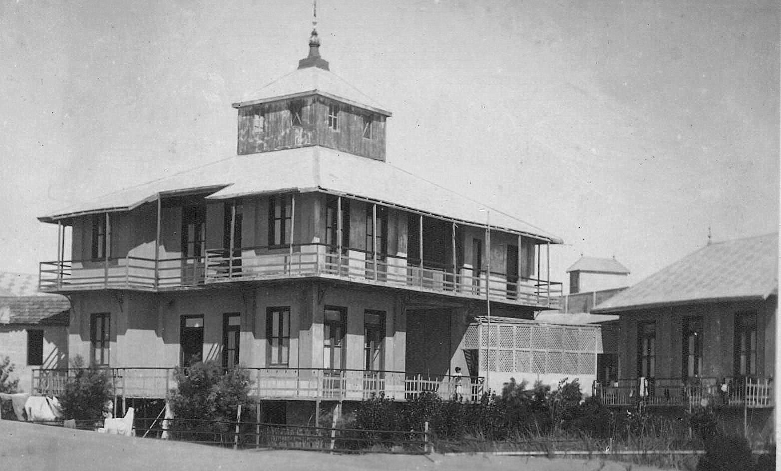 Los inicios del Viejo Hotel Ostende, en esa época Hotel Termas.