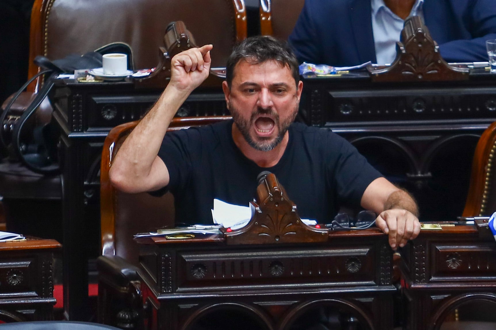 Encendido discurso de Grabois en el debate por la ley de glaciares: “Le van a poner cianuro a los pibes”