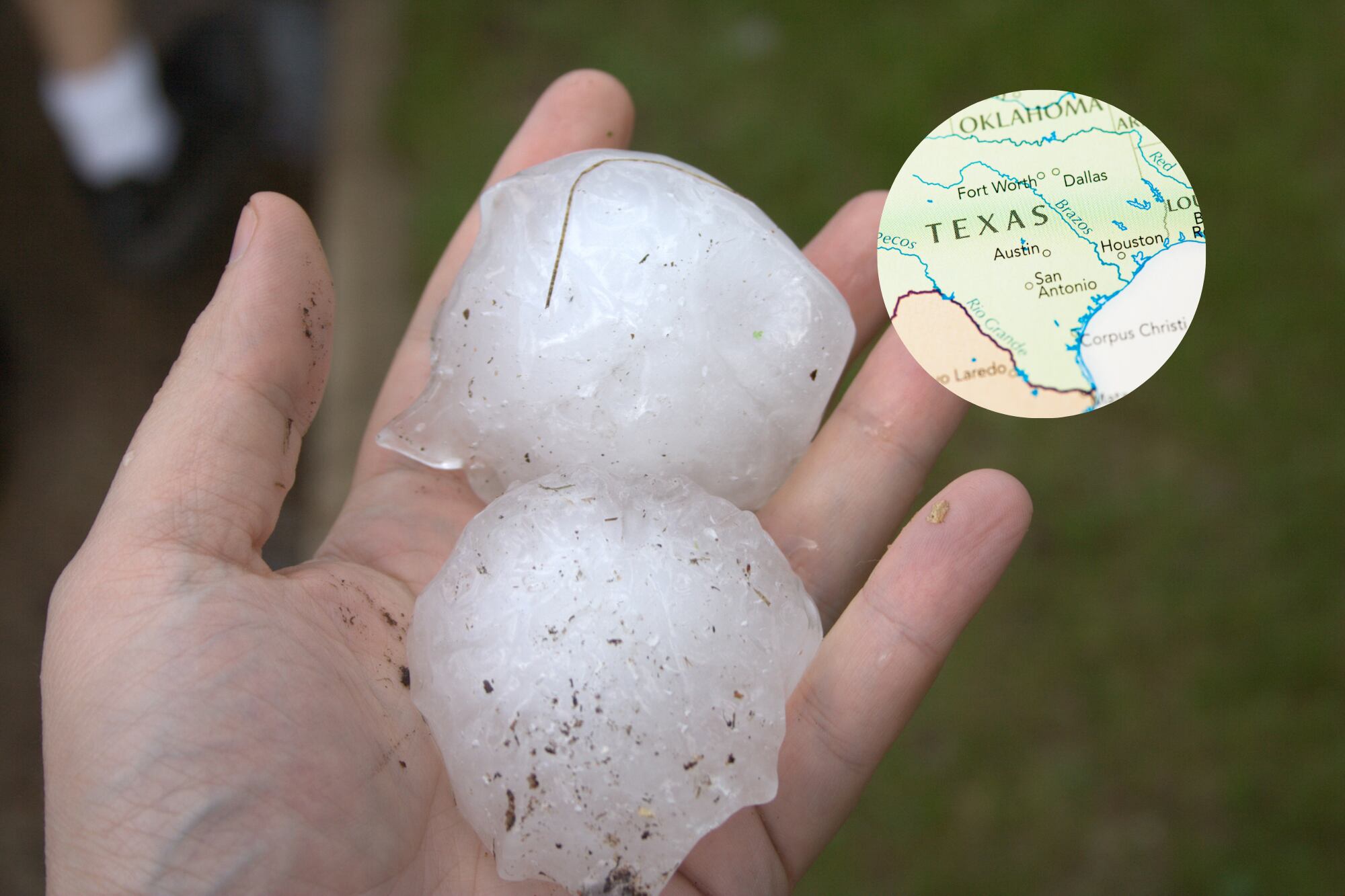 Se emitió una alerta por granizo “enorme” en Texas: qué se espera del clima en EE.UU. hoy 15 de mayo