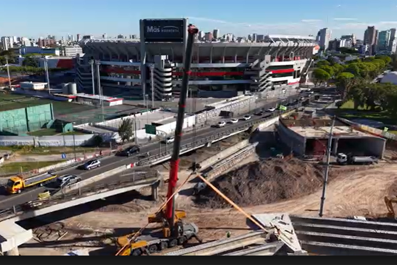 Las obras llevan varios meses.