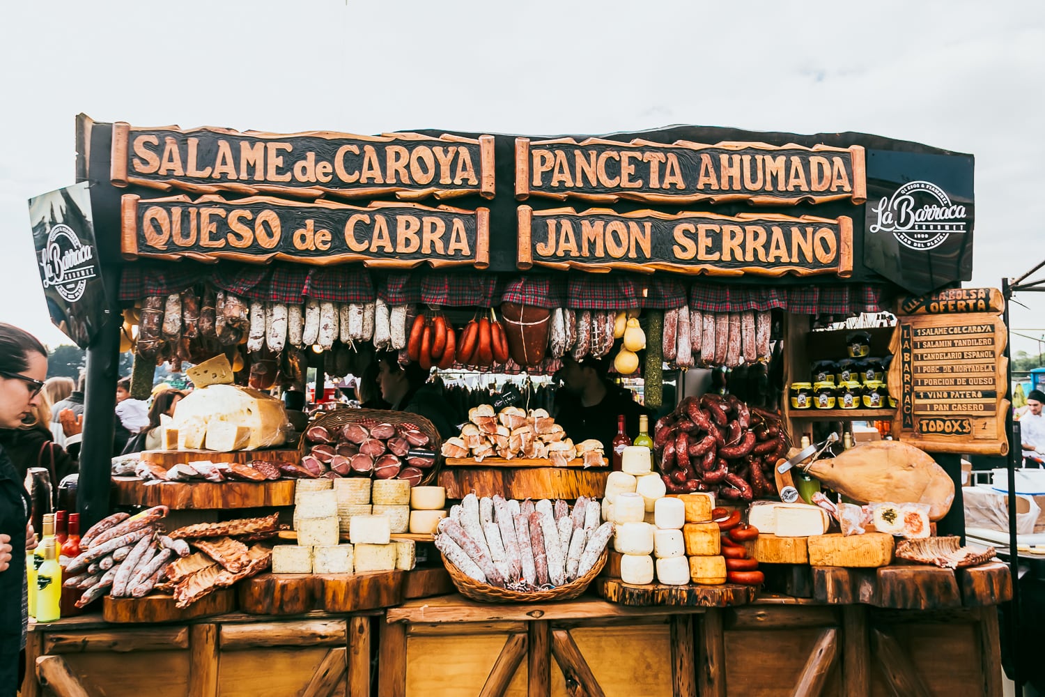 Charcutería y quesos en Sabores de la Patria