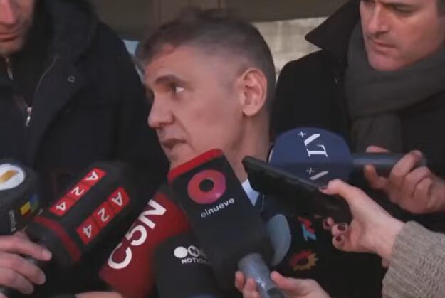 Javier Baños declaró ante la prensa