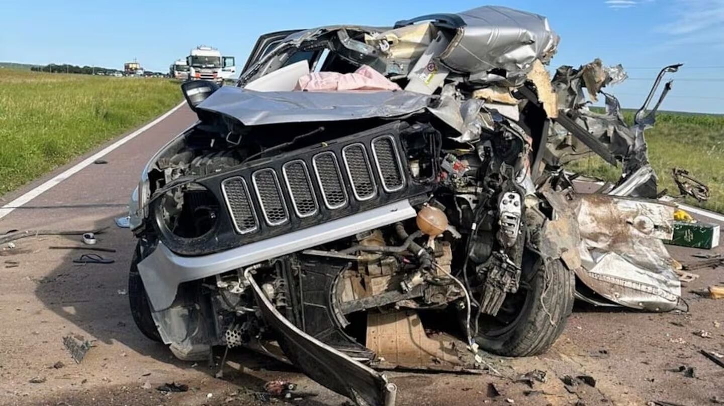 El siniestro se produjo en una curva