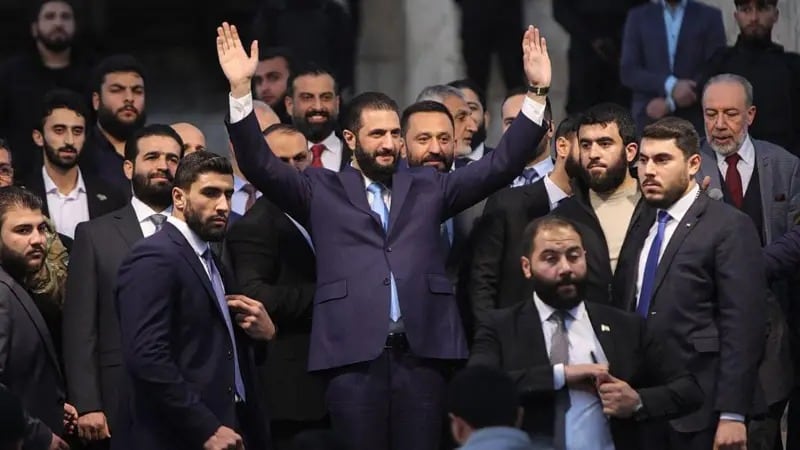 Trump describió a Ahmed al Sharaa como un