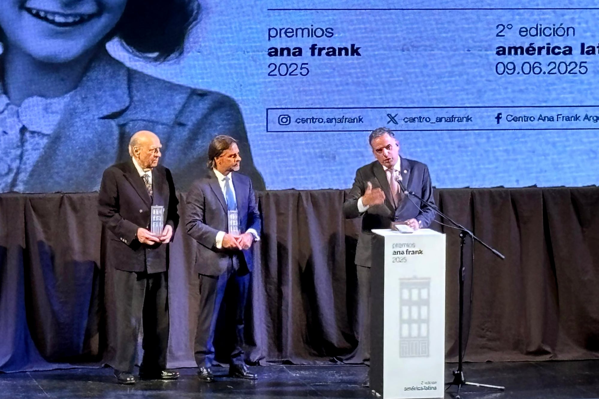 Los premios Ana Frank en el Teatro San Martín