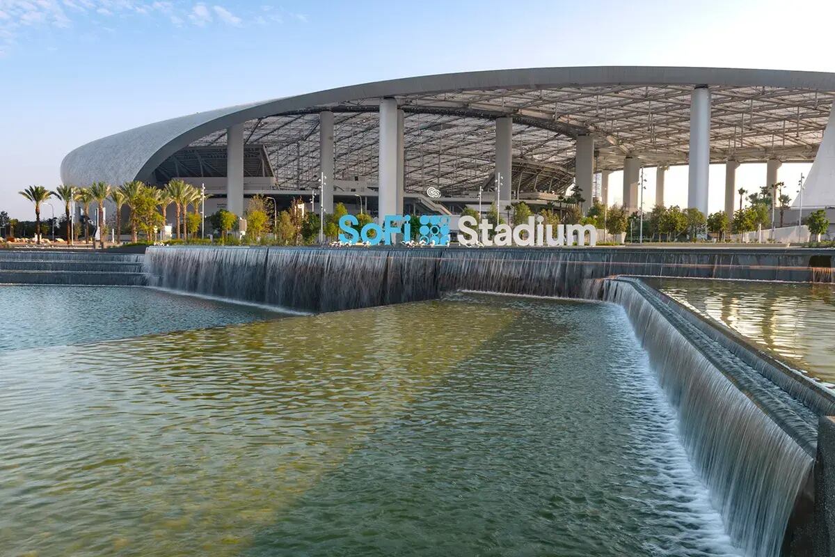El SoFi Stadium de Los Ángeles será sede de partidos del Mundial 2026 en diferentes fases (copaamerica.com)
